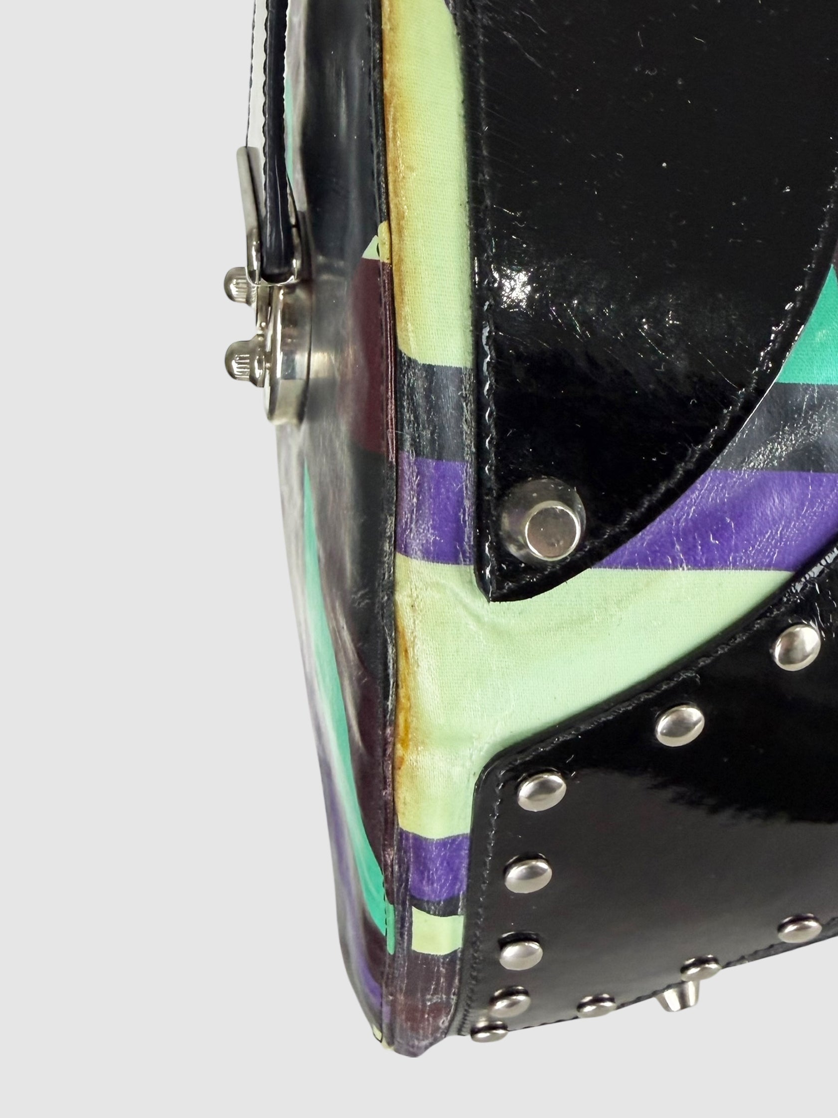 Patterned Handle Bag