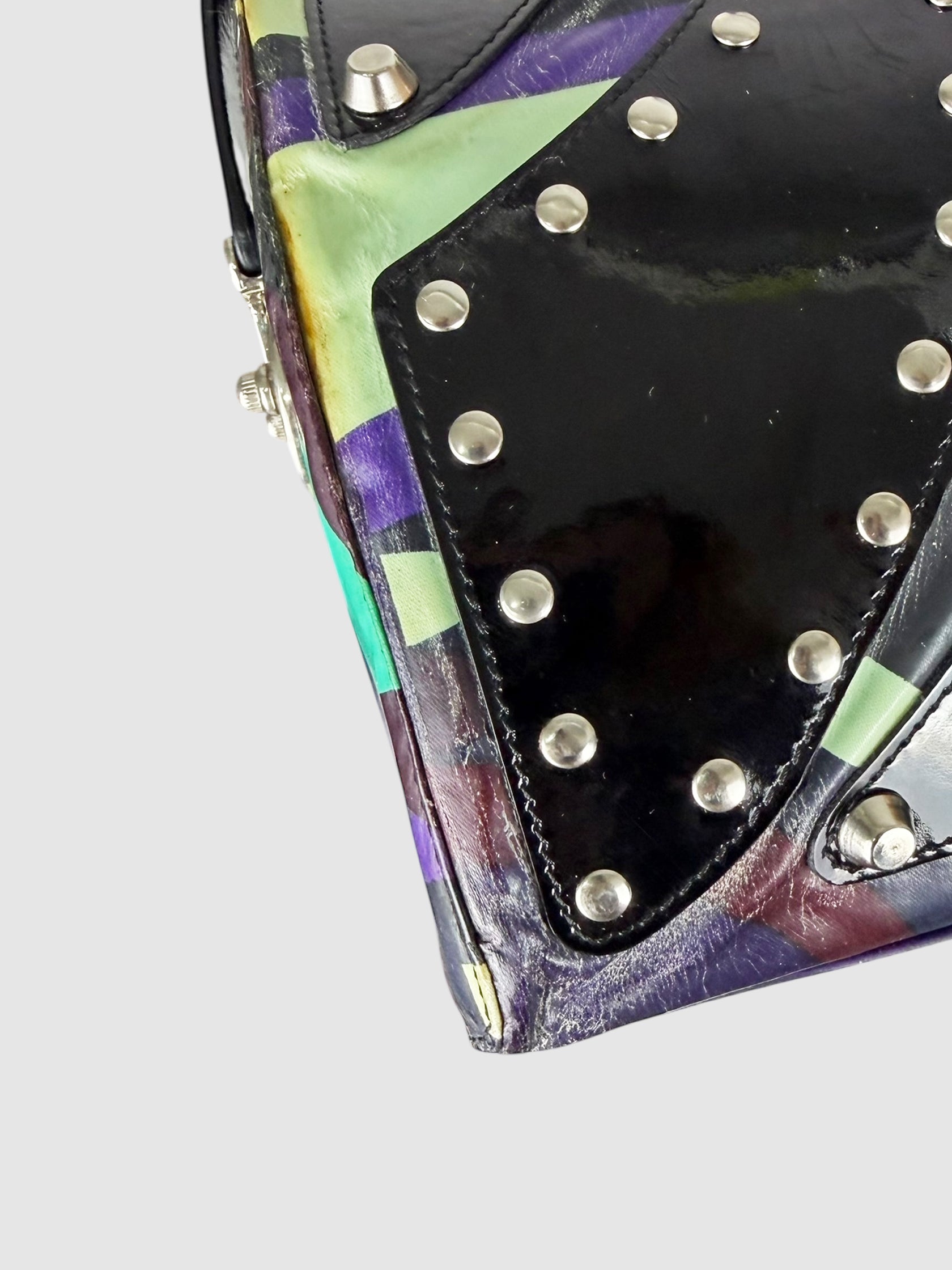 Patterned Handle Bag