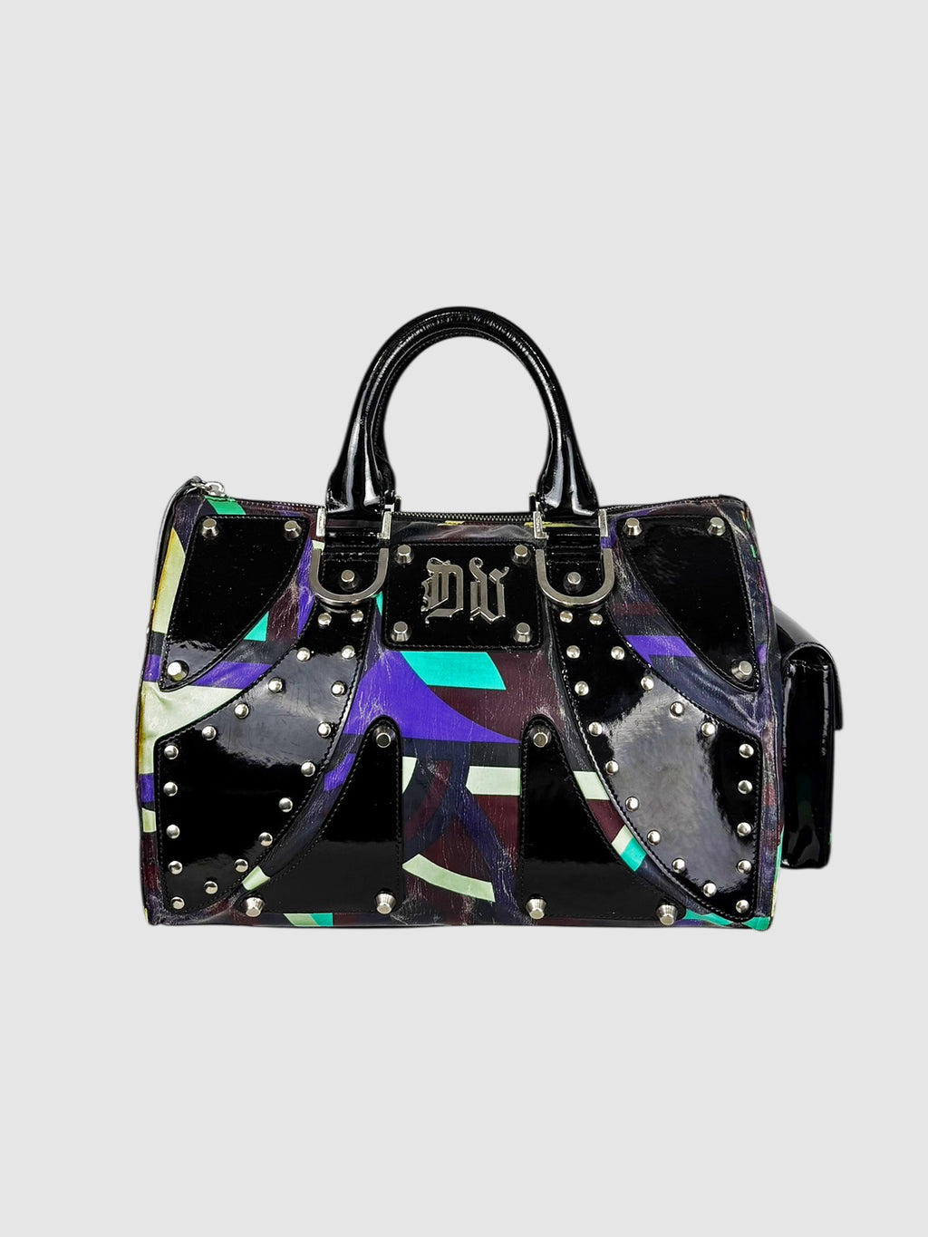 Patterned Handle Bag