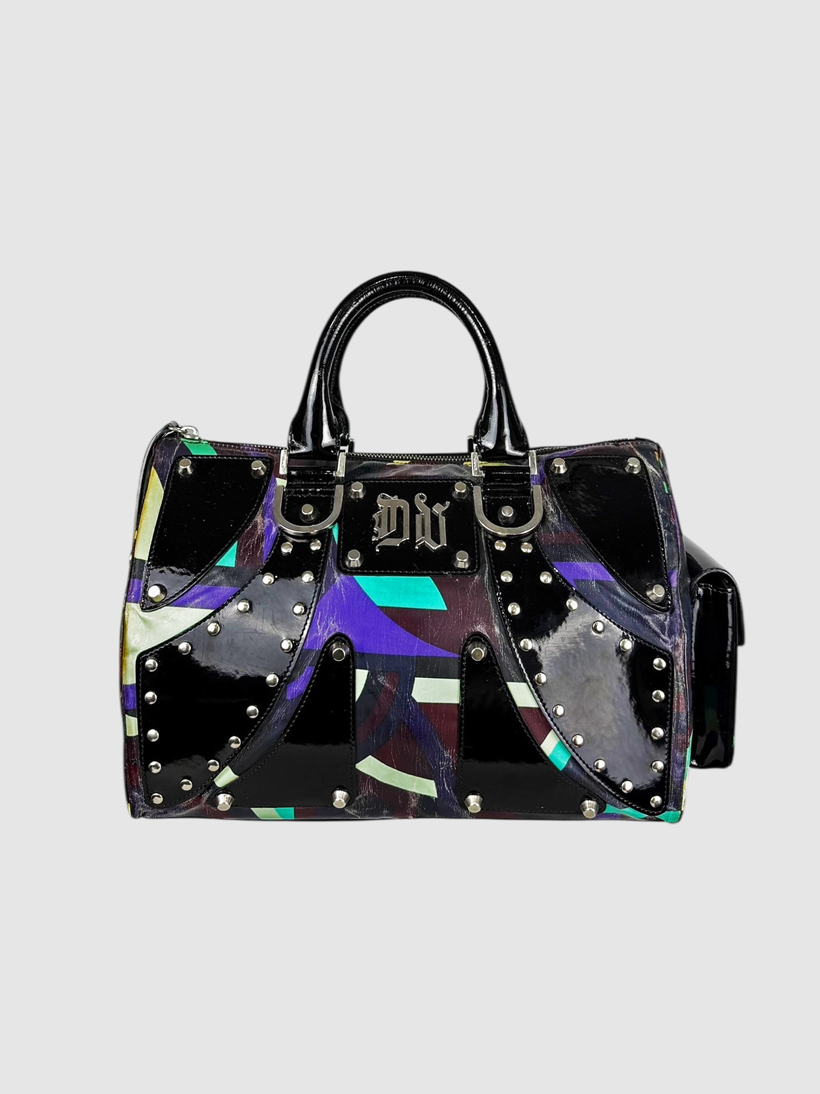 Patterned Handle Bag