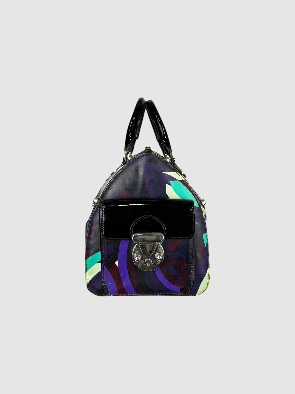 Patterned Handle Bag