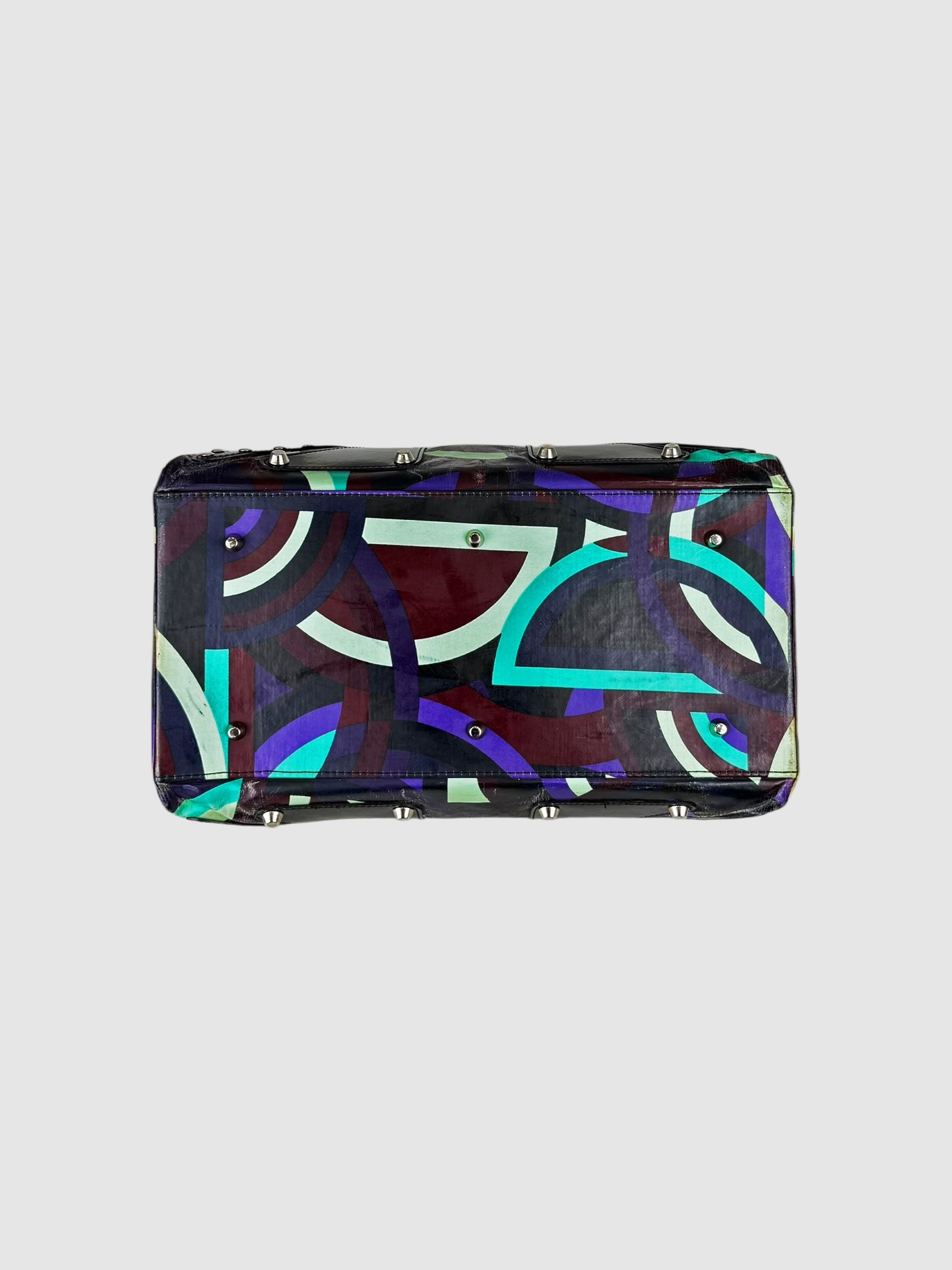 Patterned Handle Bag