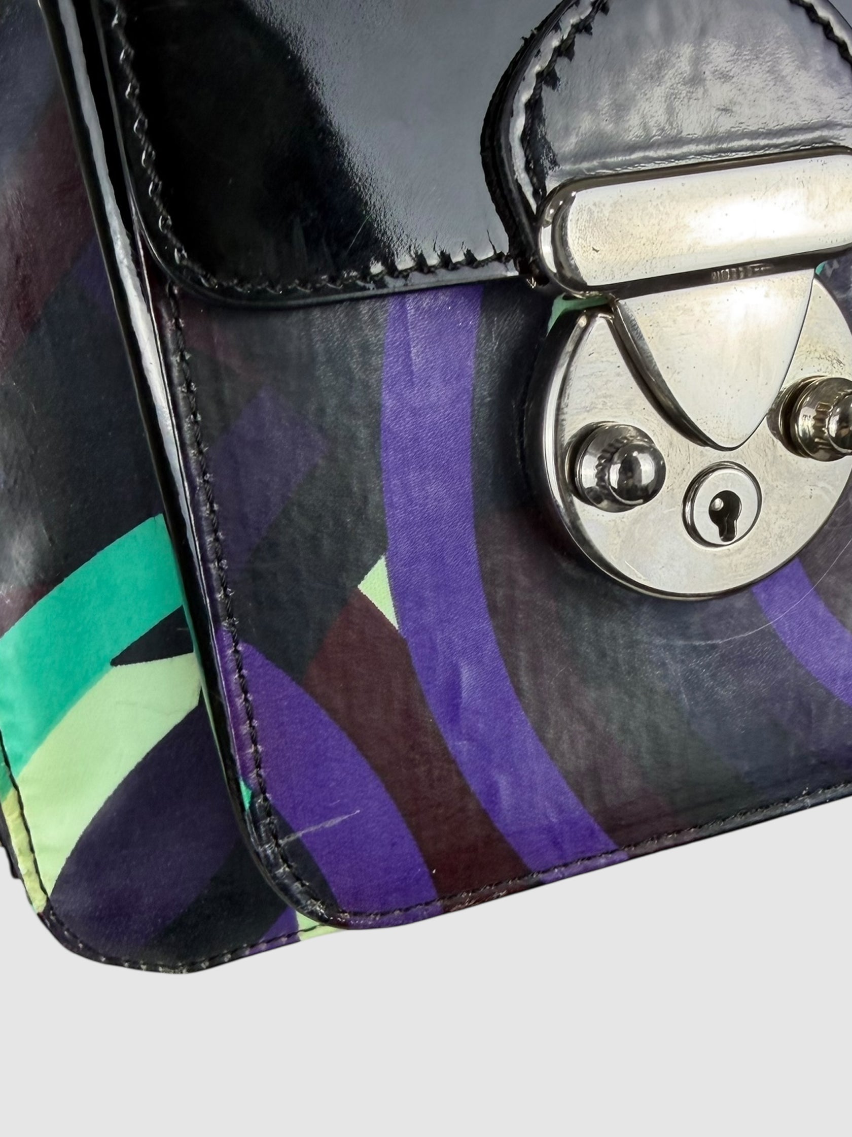 Patterned Handle Bag