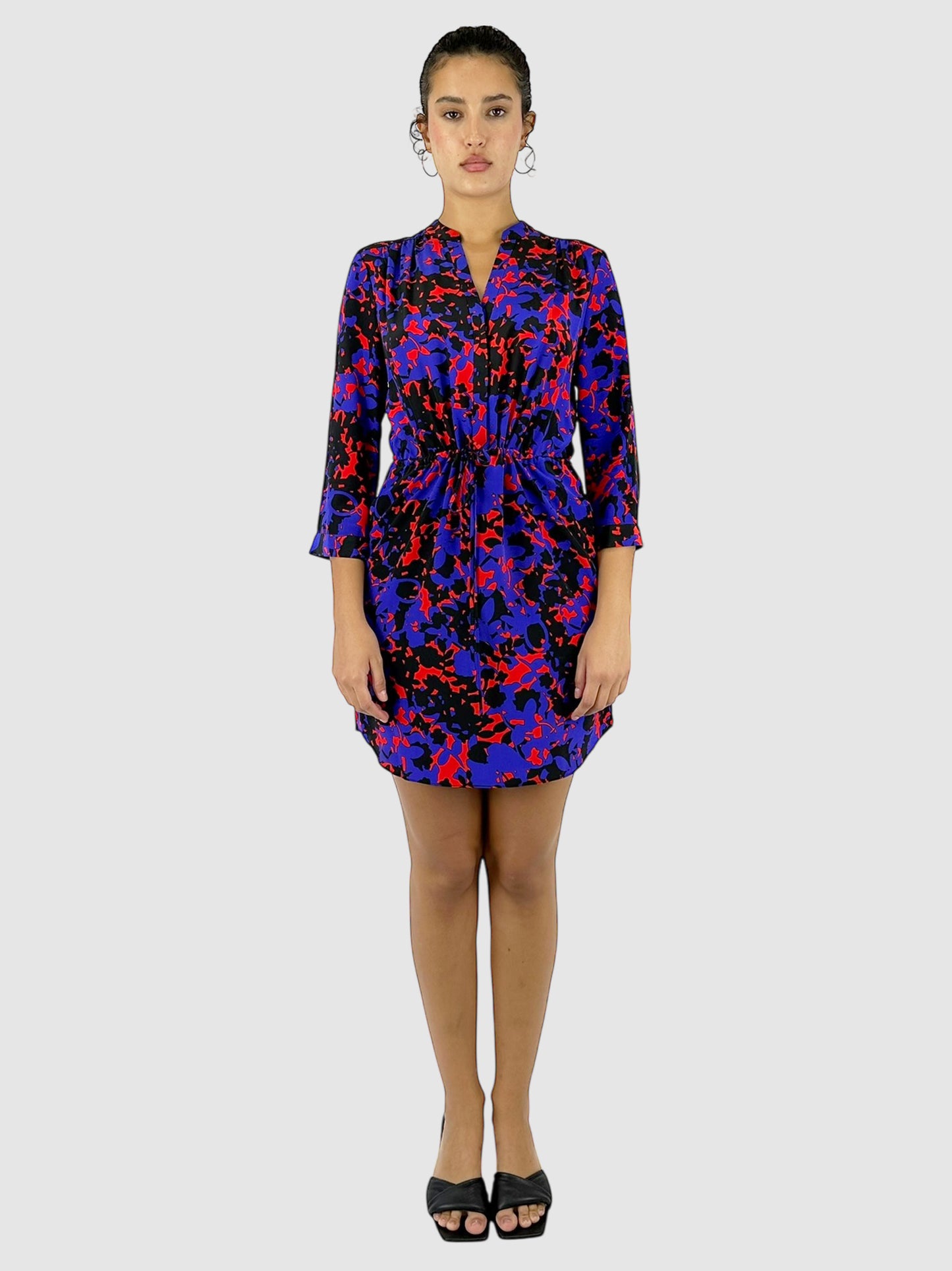 Printed Mini Dress