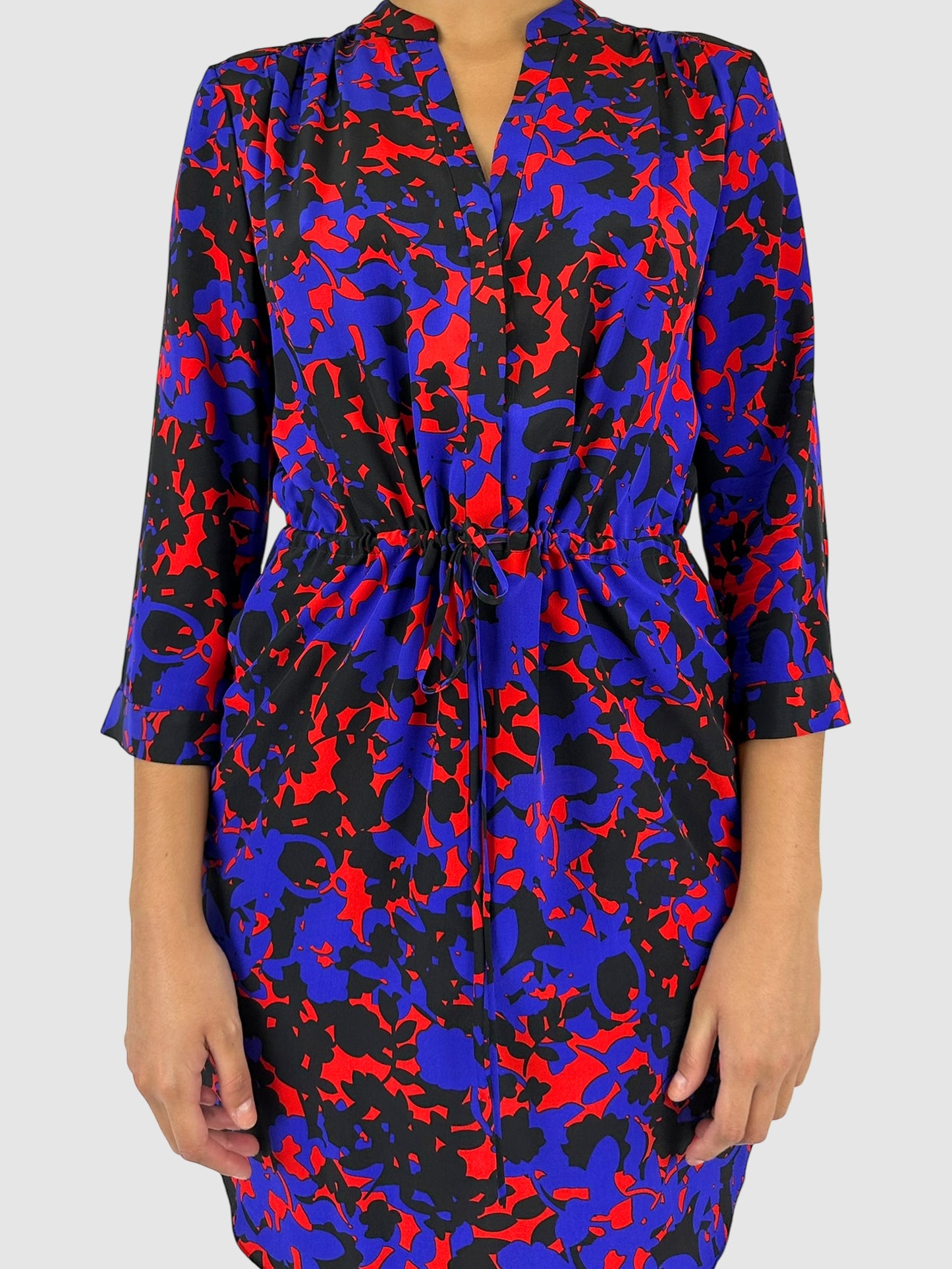 Printed Mini Dress