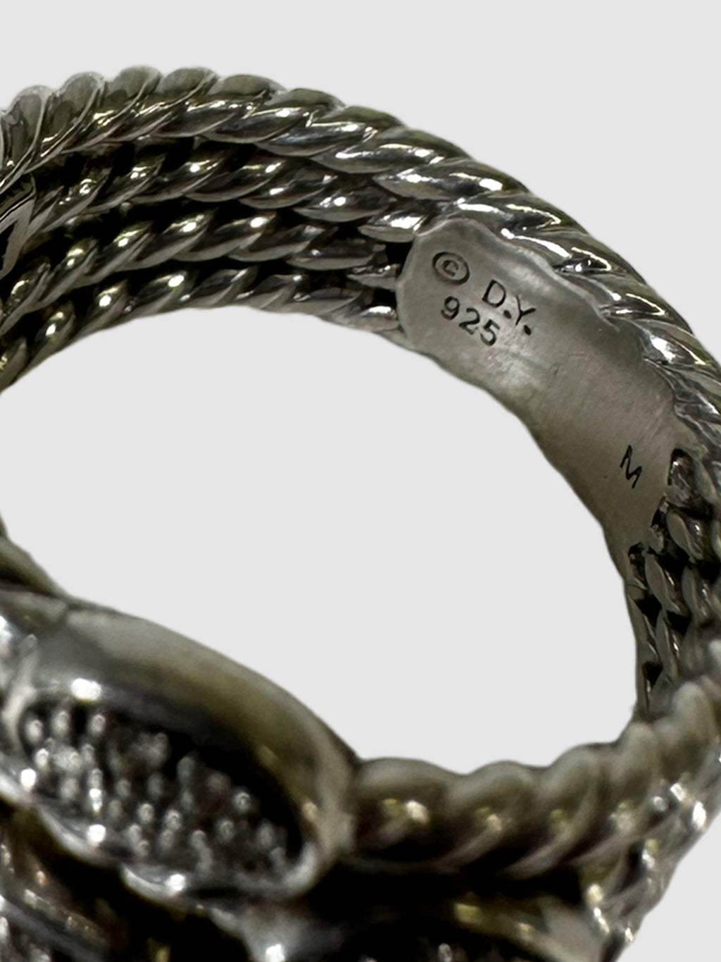 Diamond Confetti Four-Row Ring