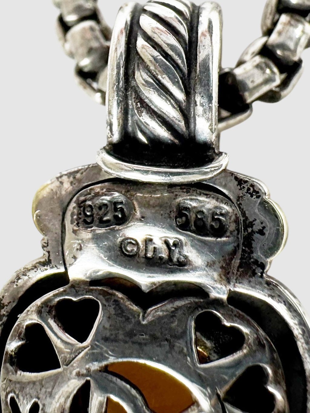 Citrine Heart Necklace