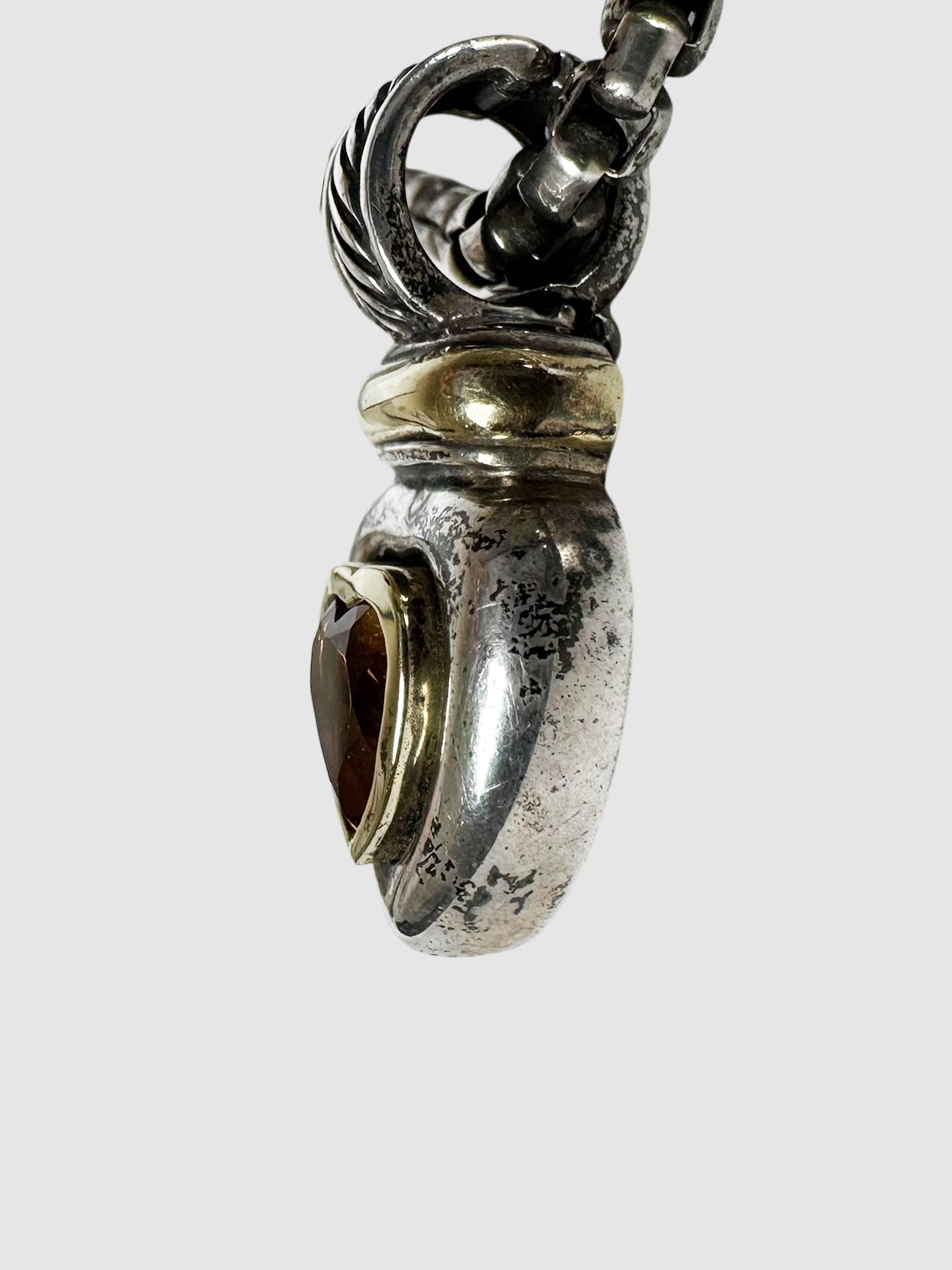 Citrine Heart Necklace