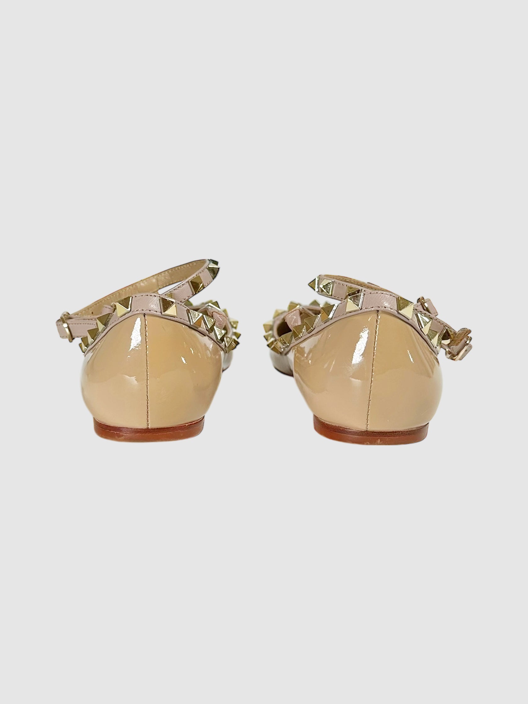 Strappy Rockstud Flats