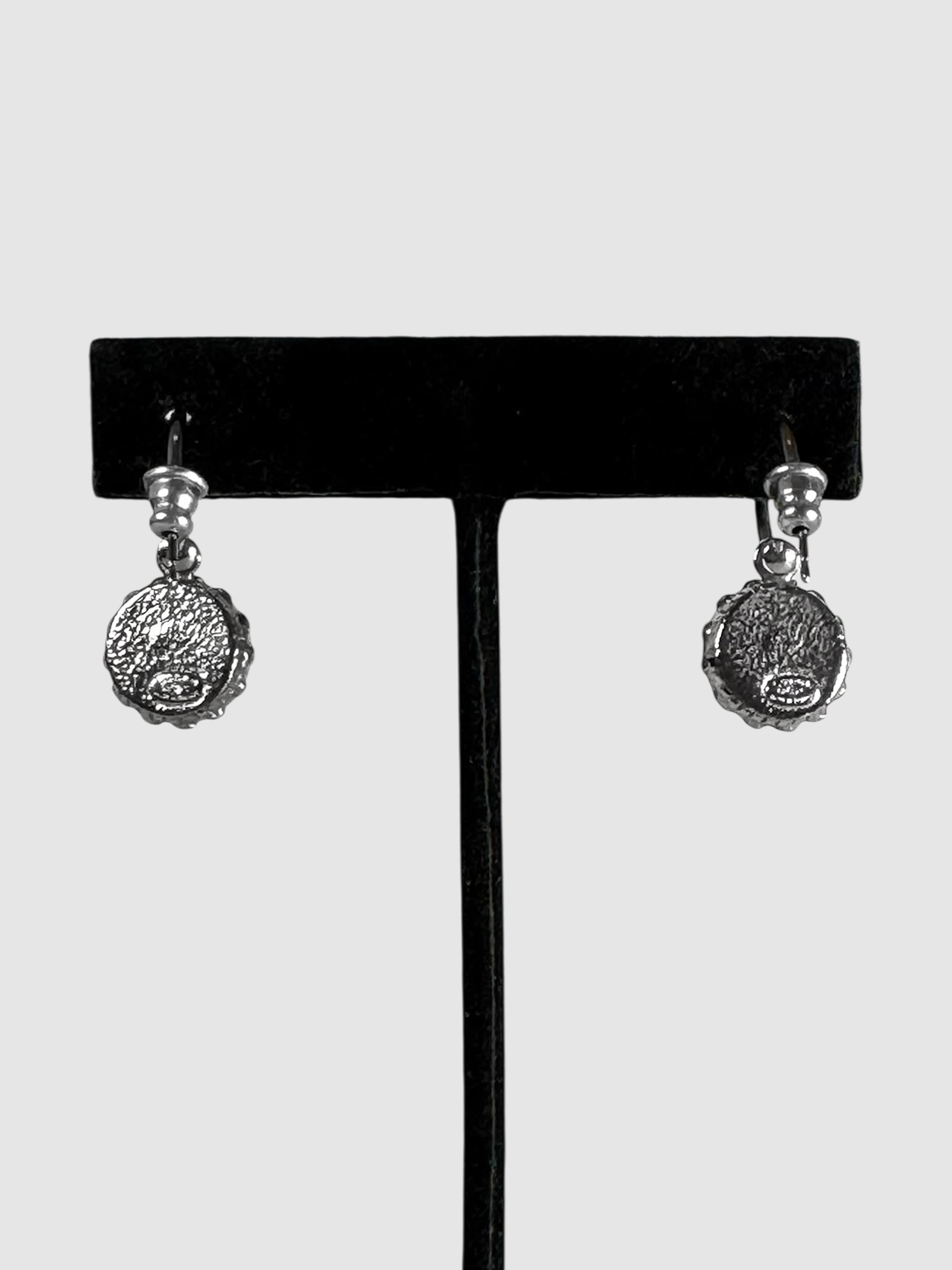 2002 CC Drop Earrings