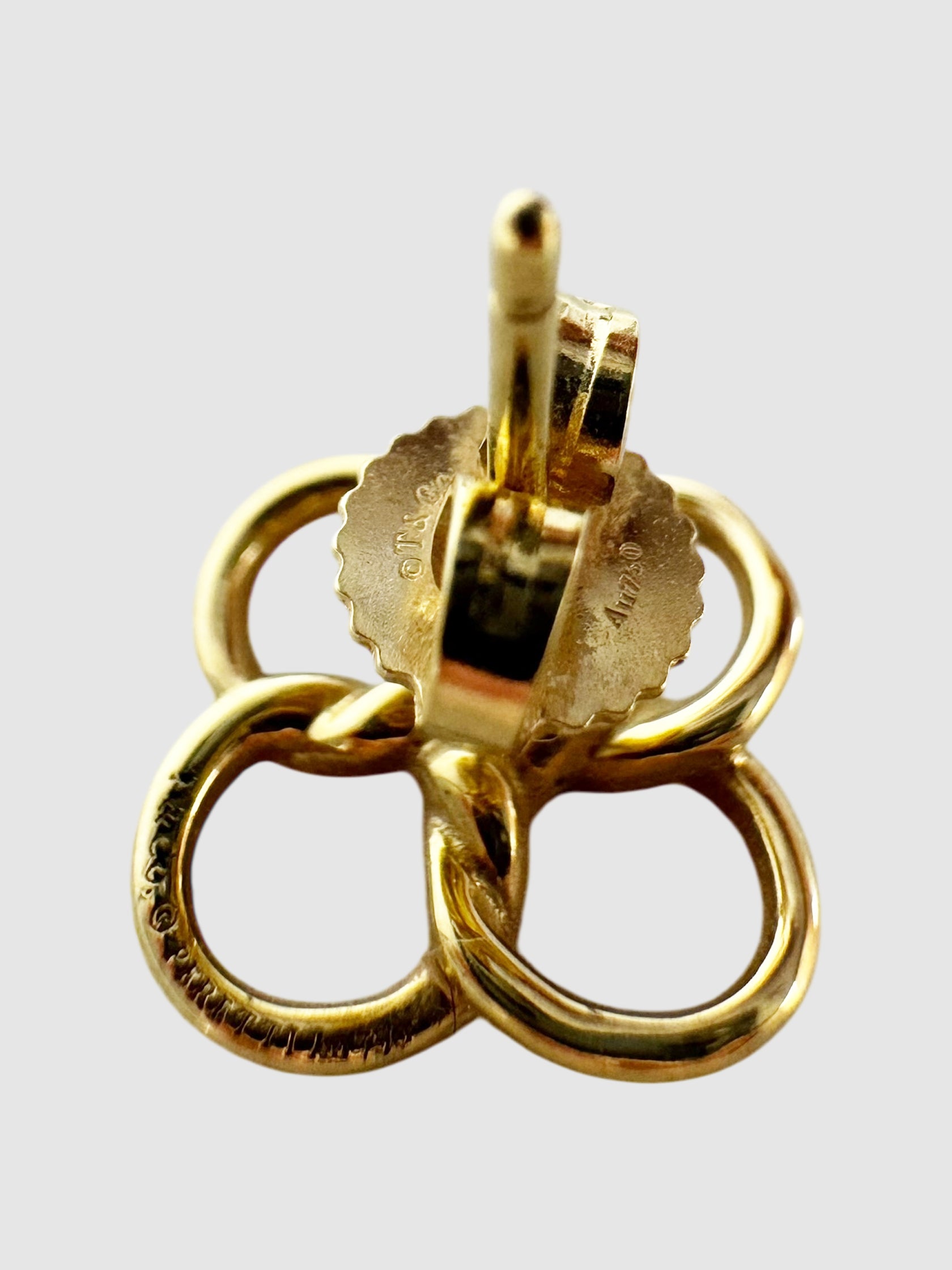 Quadrifoglio Flower Stud Earrings