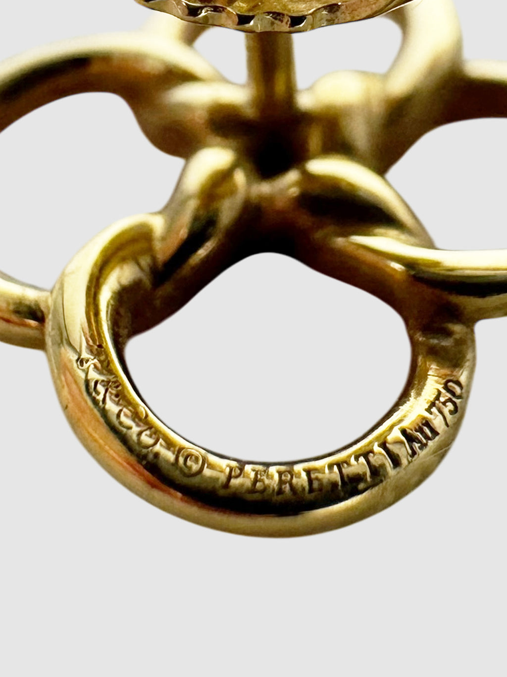 Quadrifoglio Flower Stud Earrings