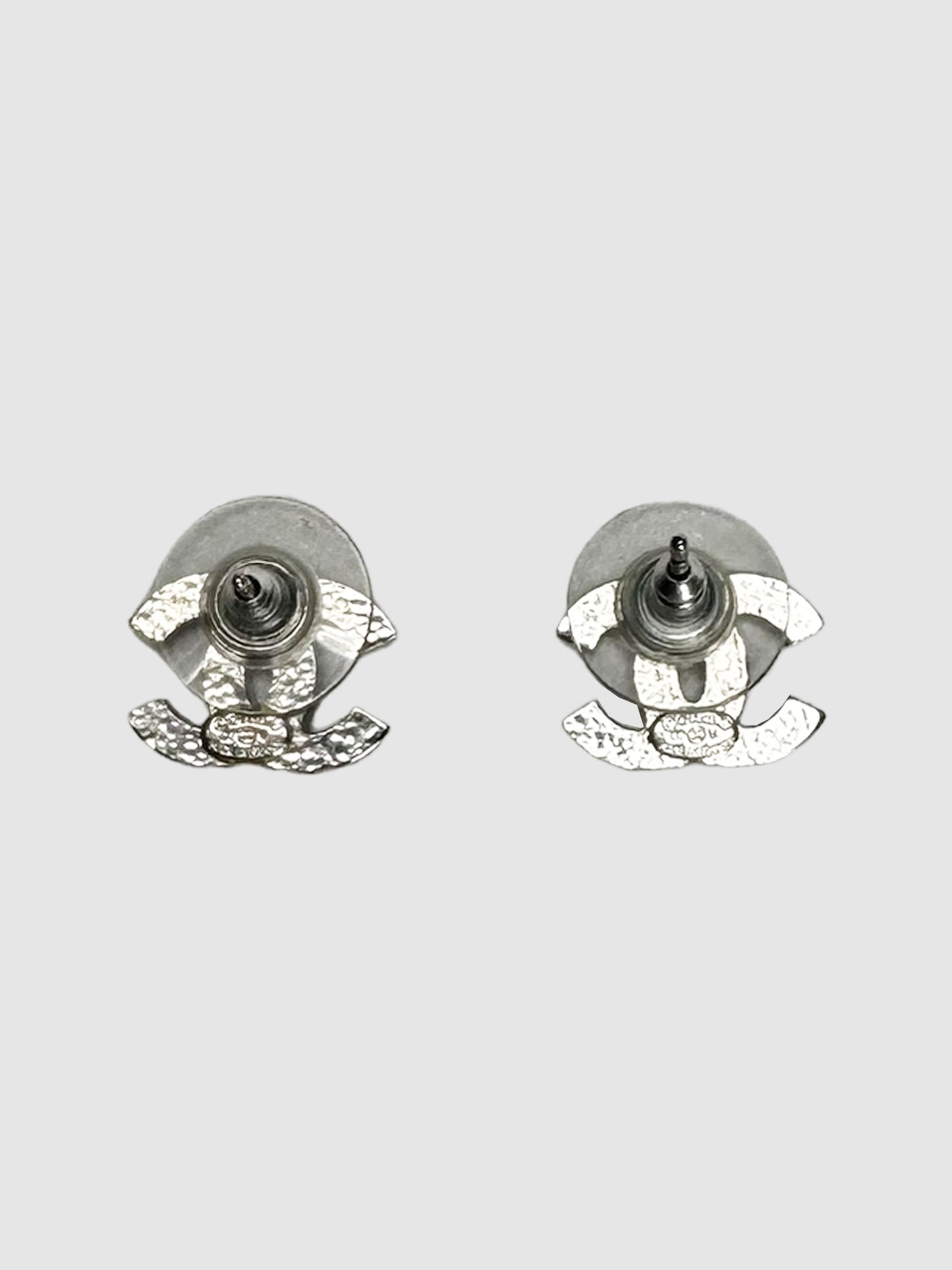 Crystal CC Stud Earrings