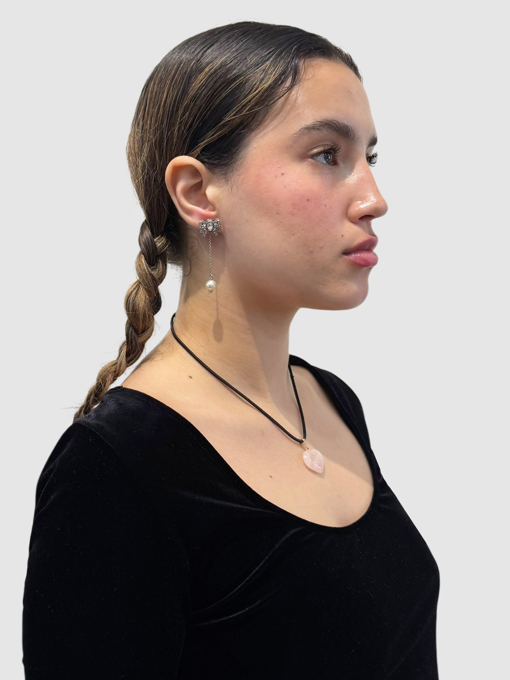Bow Drop Earrings