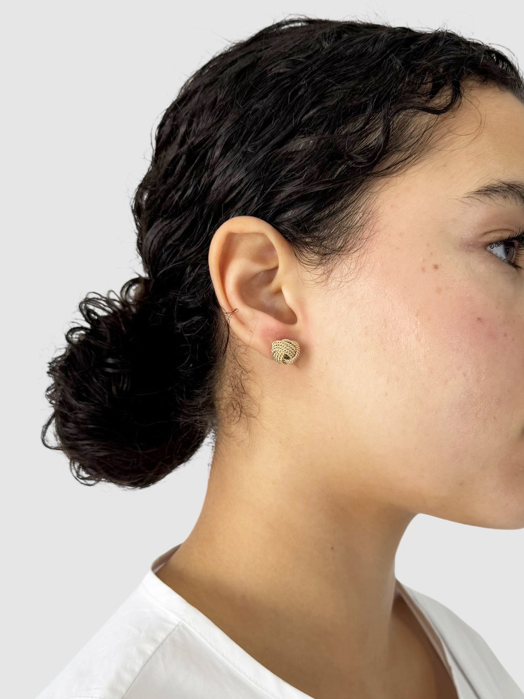 Somerset Twist Knot Stud Earrings