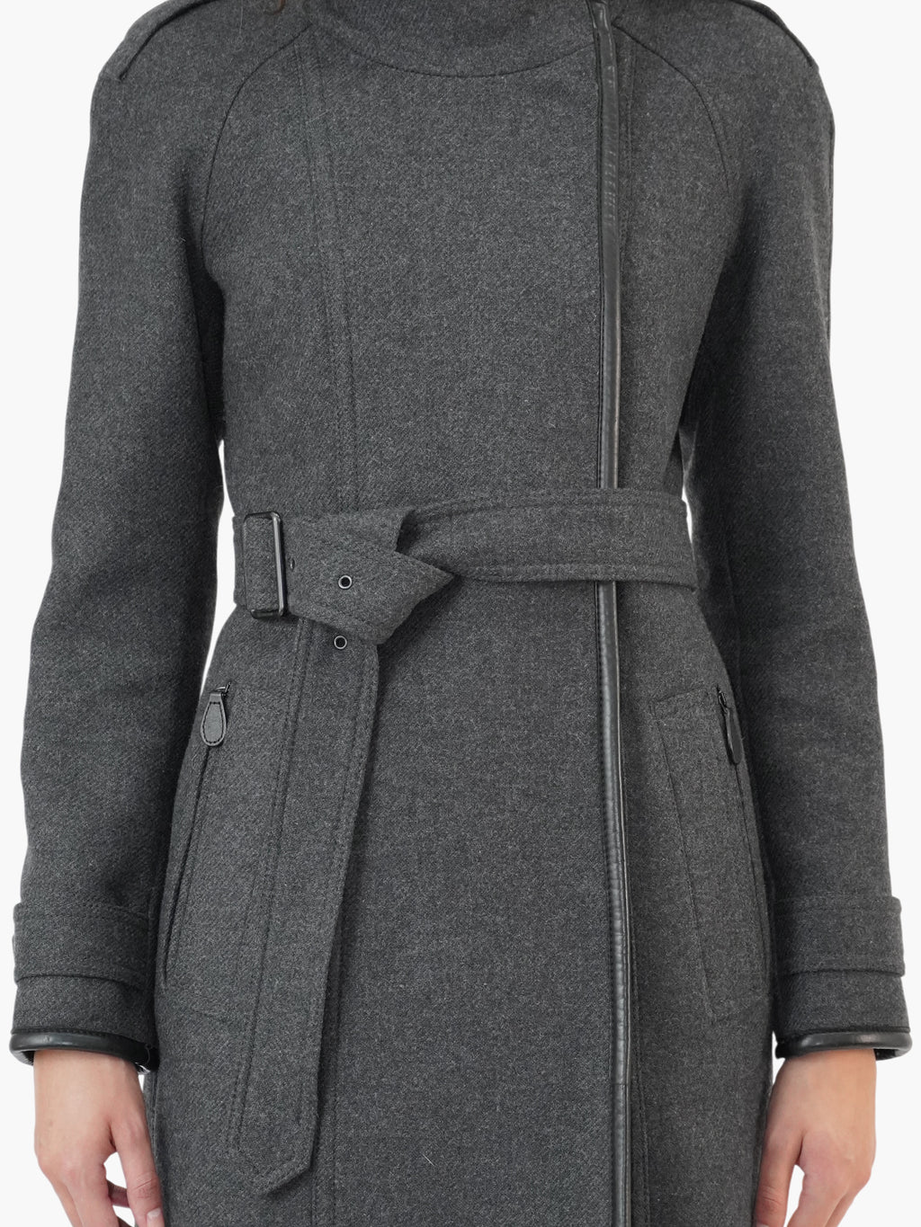 Wool Belted Coat