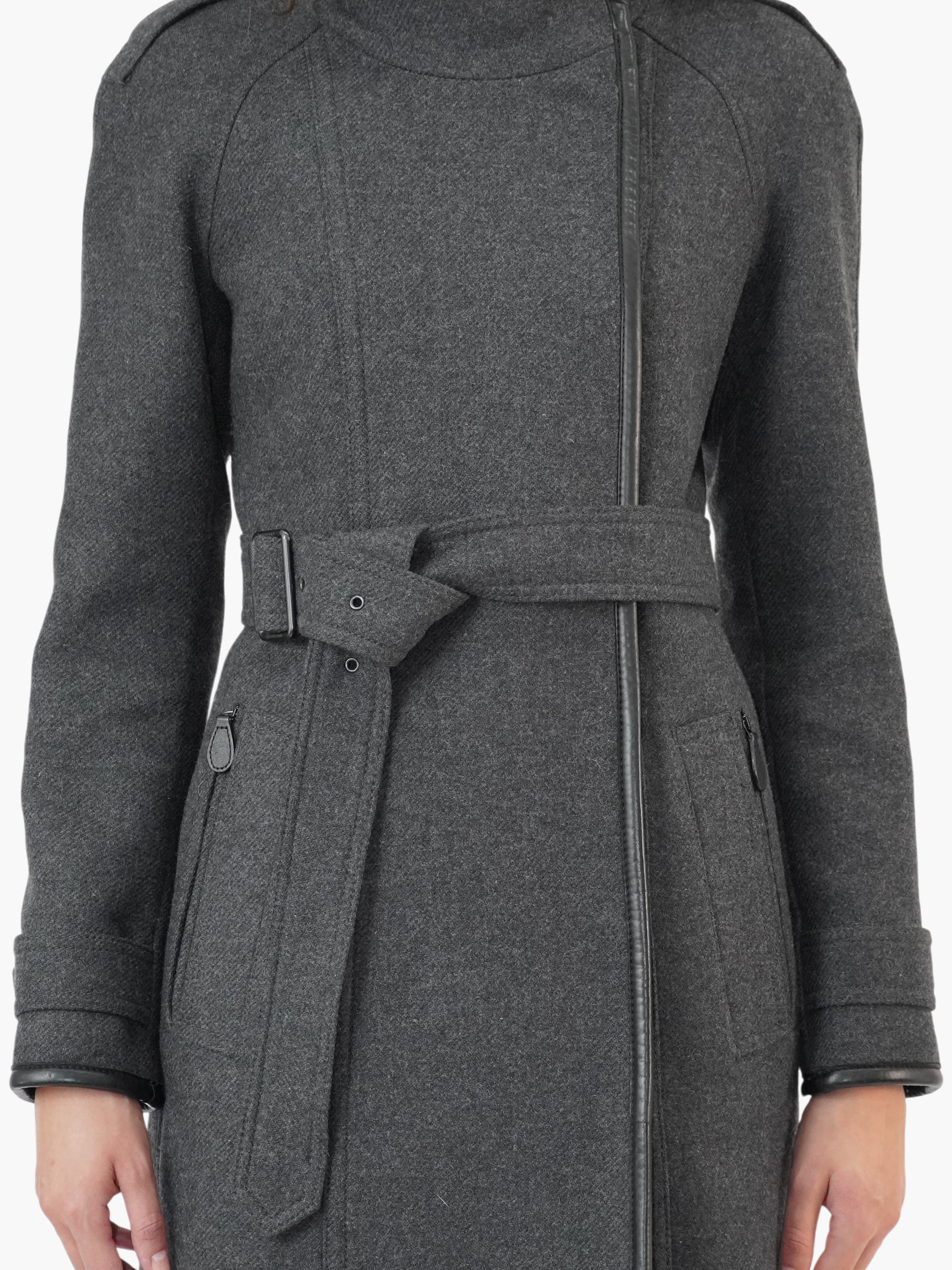 Wool Belted Coat