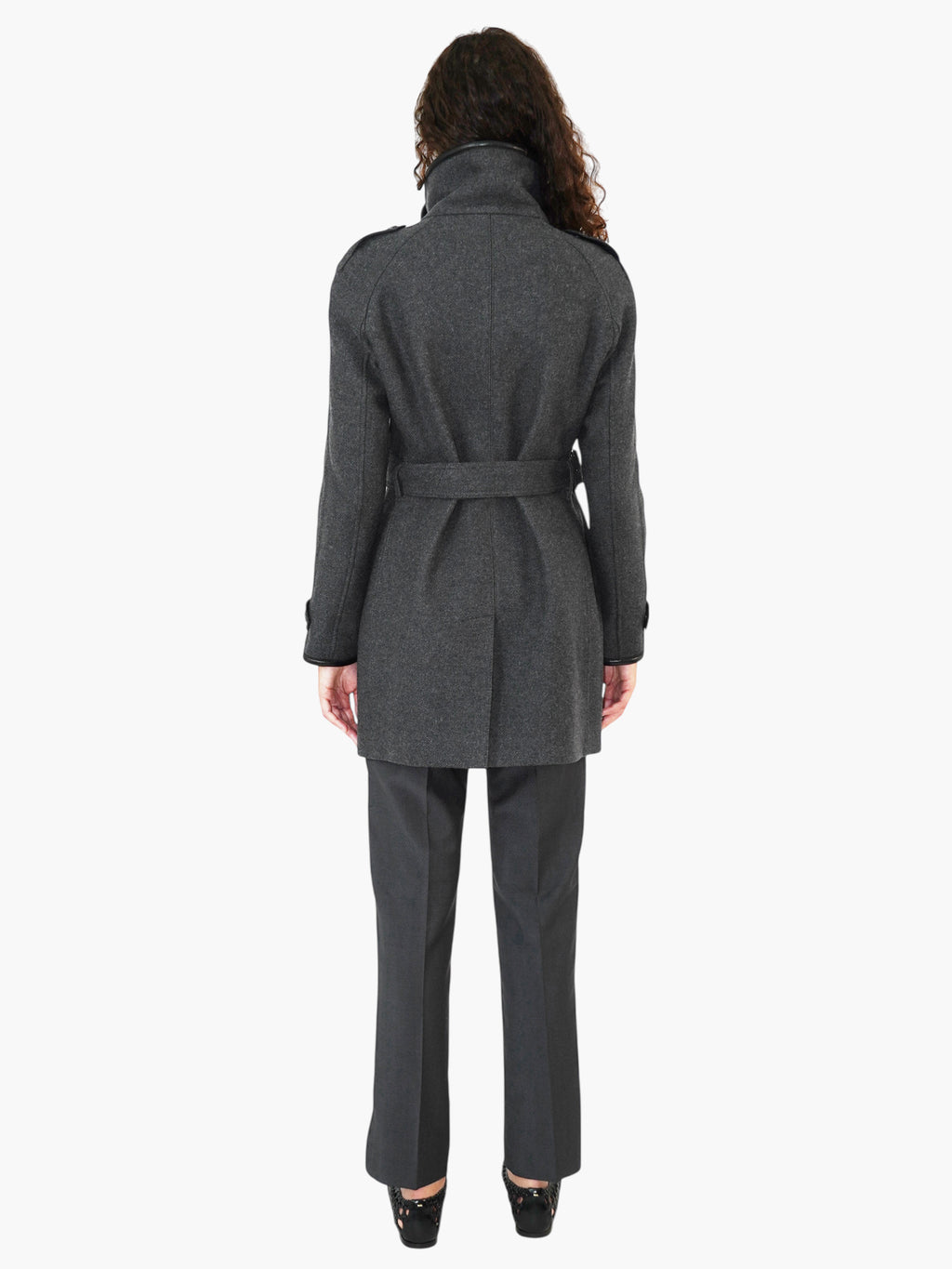 Wool Belted Coat