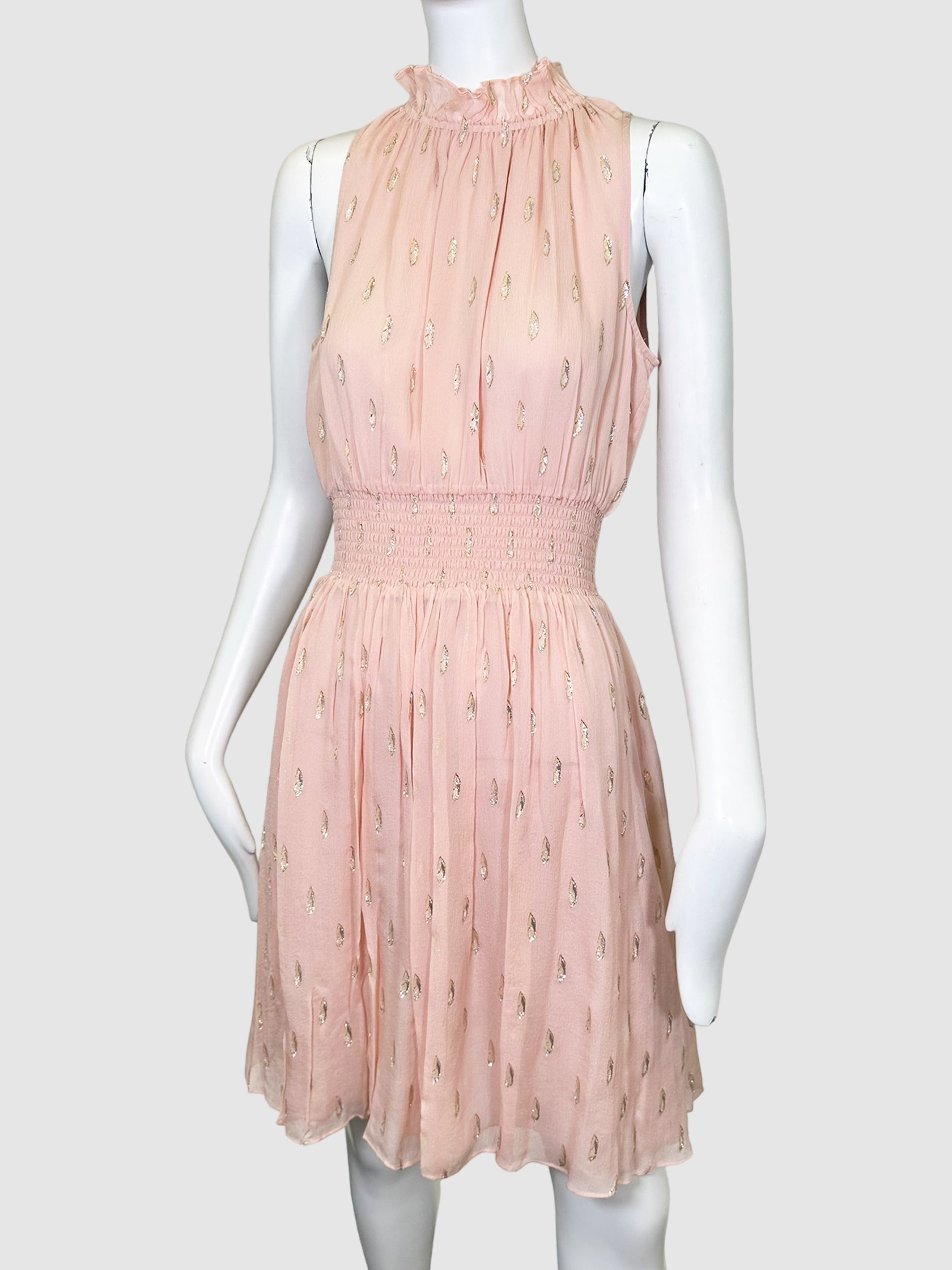 Rebecca Taylor Sheer Sleeveless Dress - Size 4