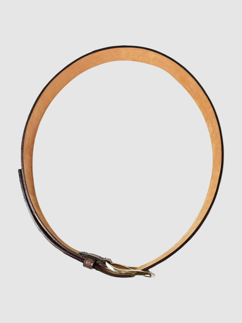 Patchwork Leather Belt