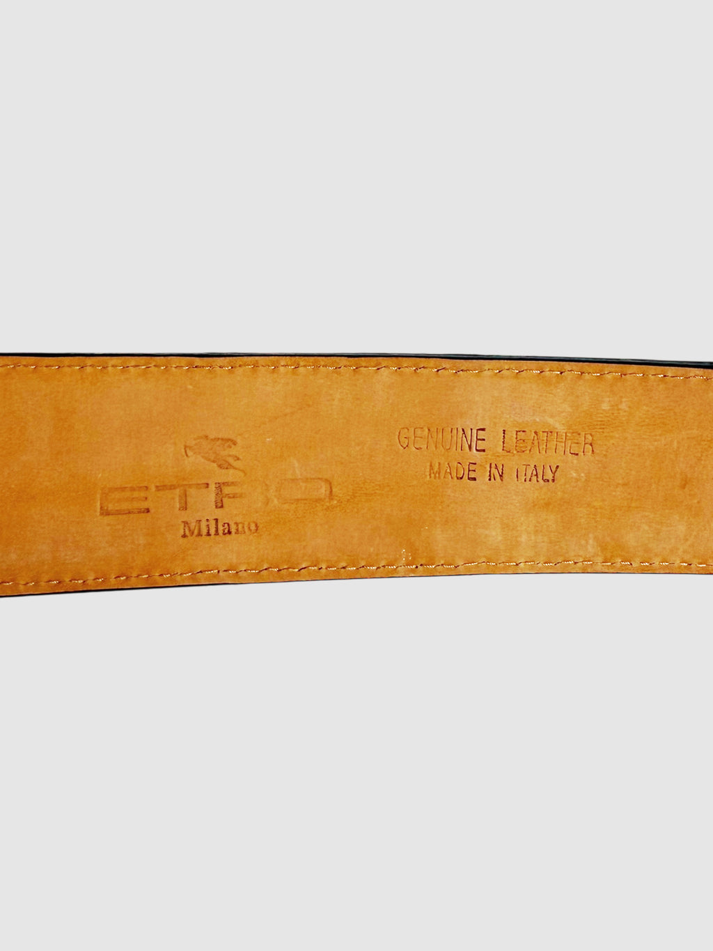 Patchwork Leather Belt