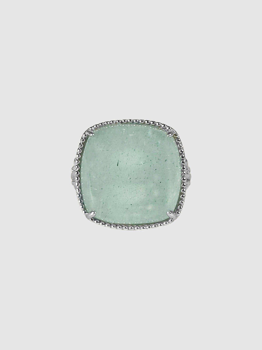 Square Gemstone Ring