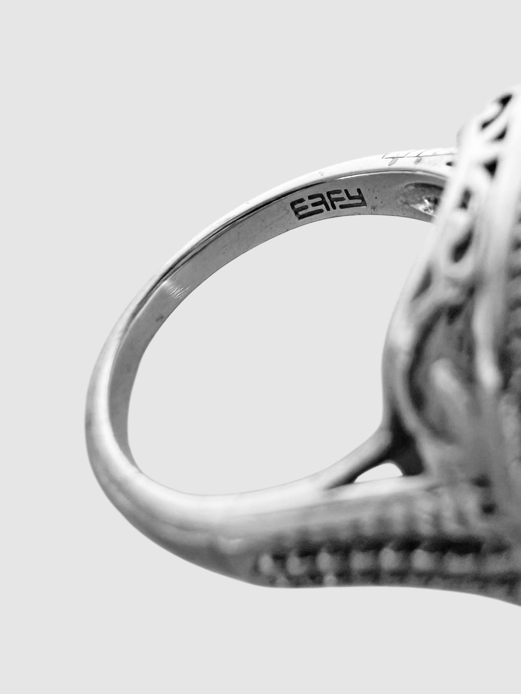 Square Gemstone Ring