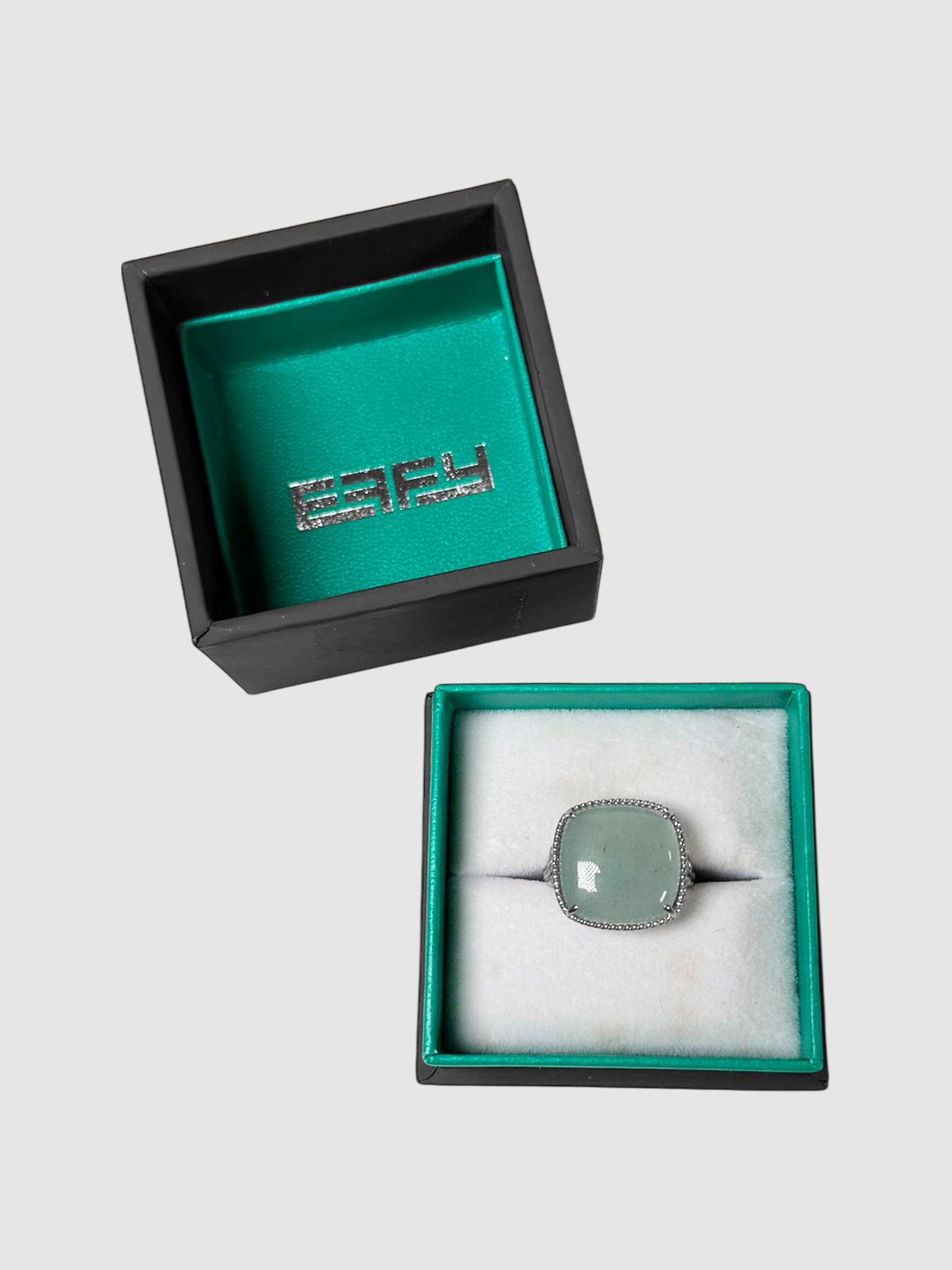 Square Gemstone Ring