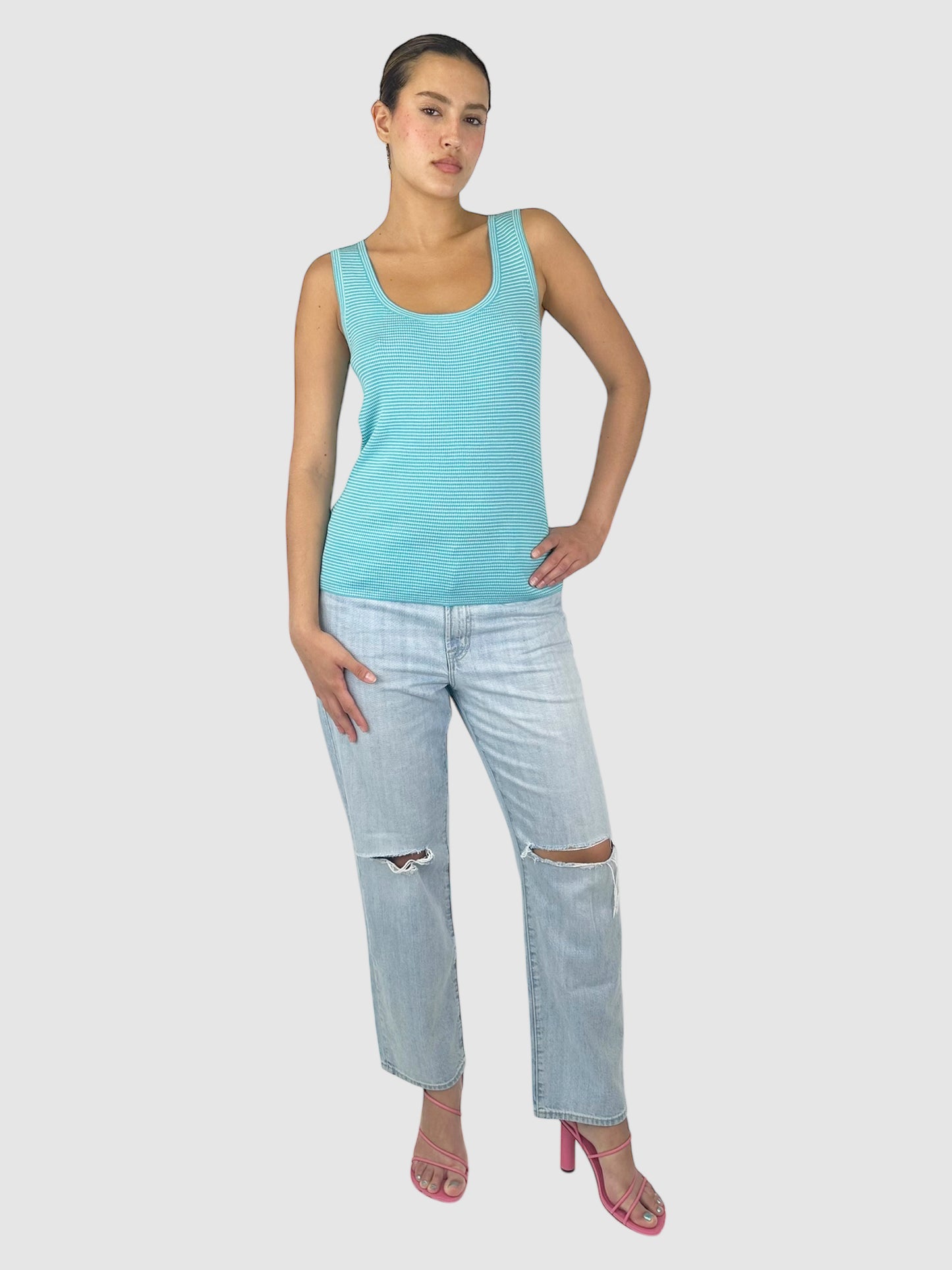 Striped Wool Top