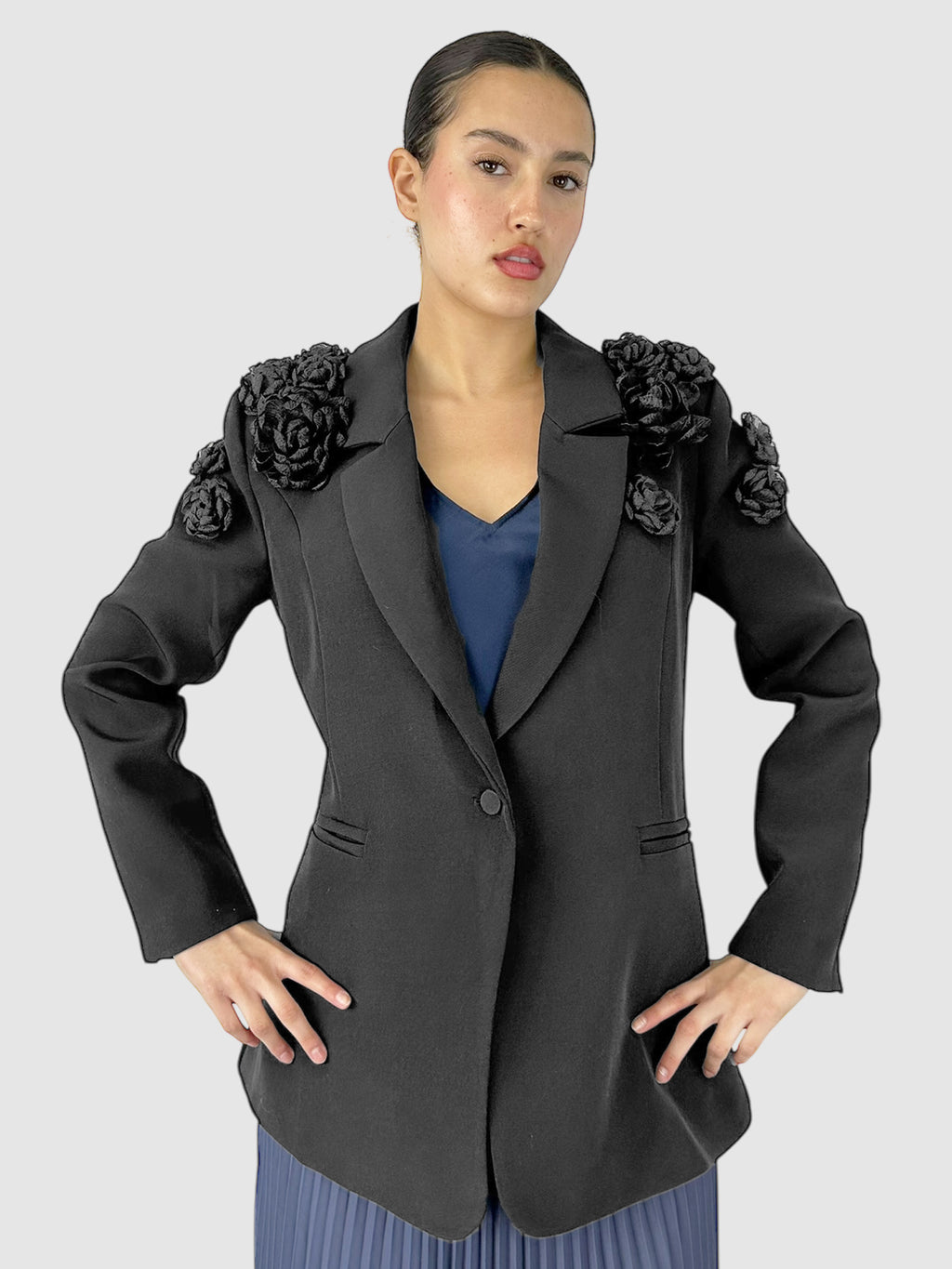 Timeless Rosette Blazer