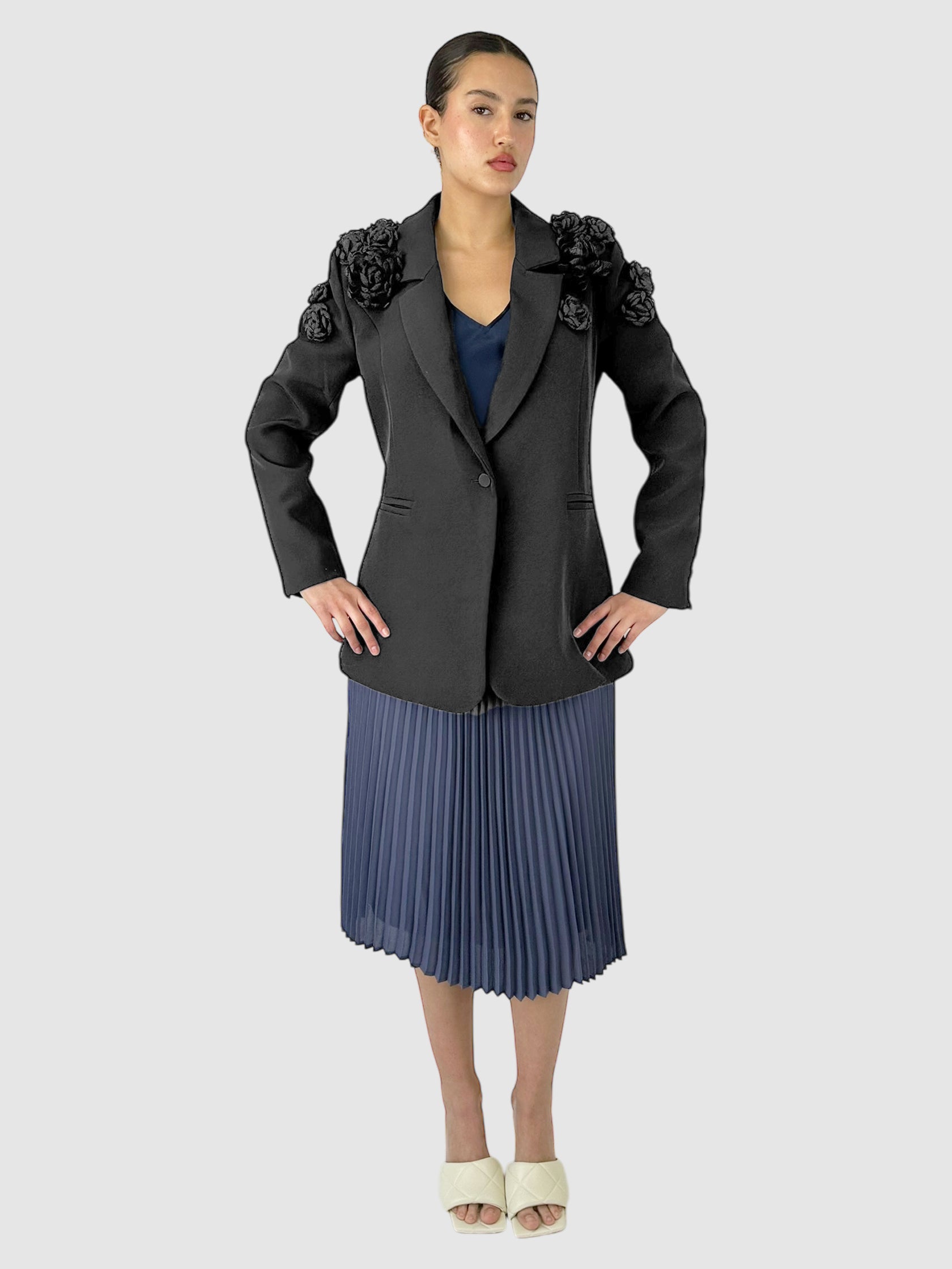 Timeless Rosette Blazer