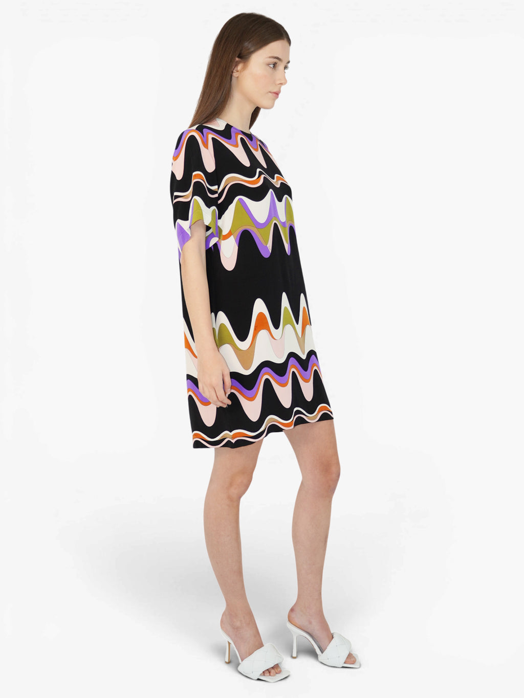Printed Mini Dress