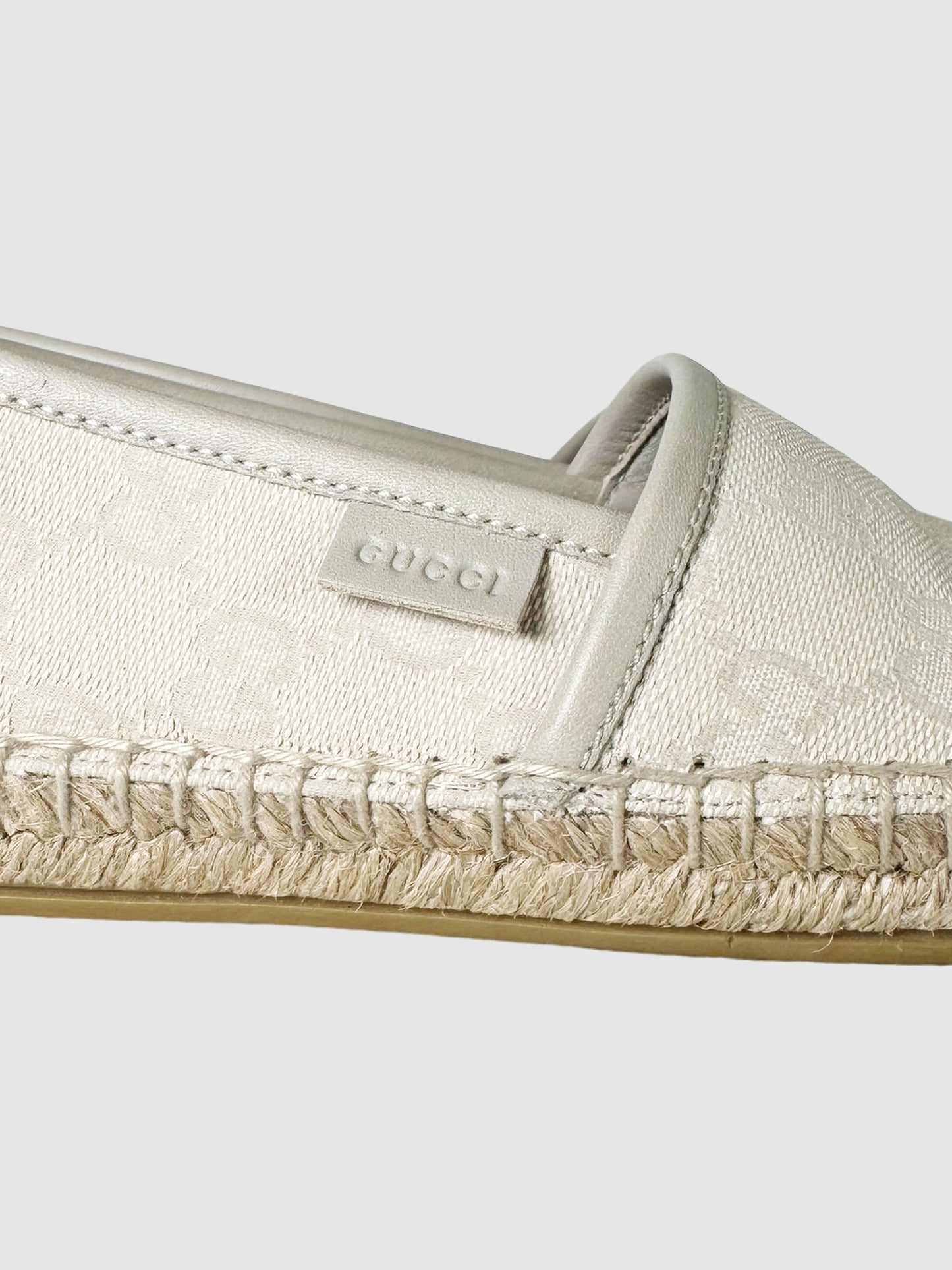 GG Canvas Espadrilles - Size 5