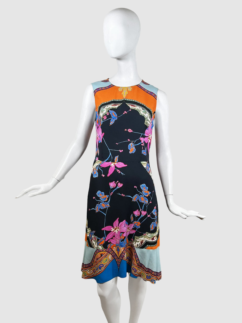 Etro Floral Sleeveless Dress - Size 44(M)