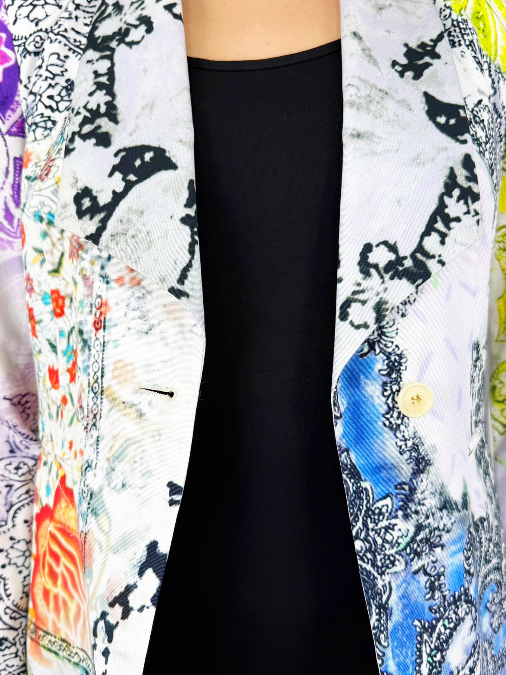 Printed Blazer