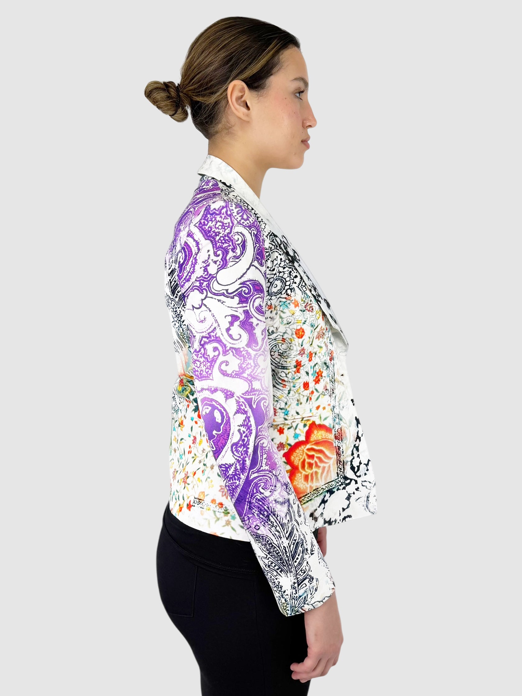 Printed Blazer