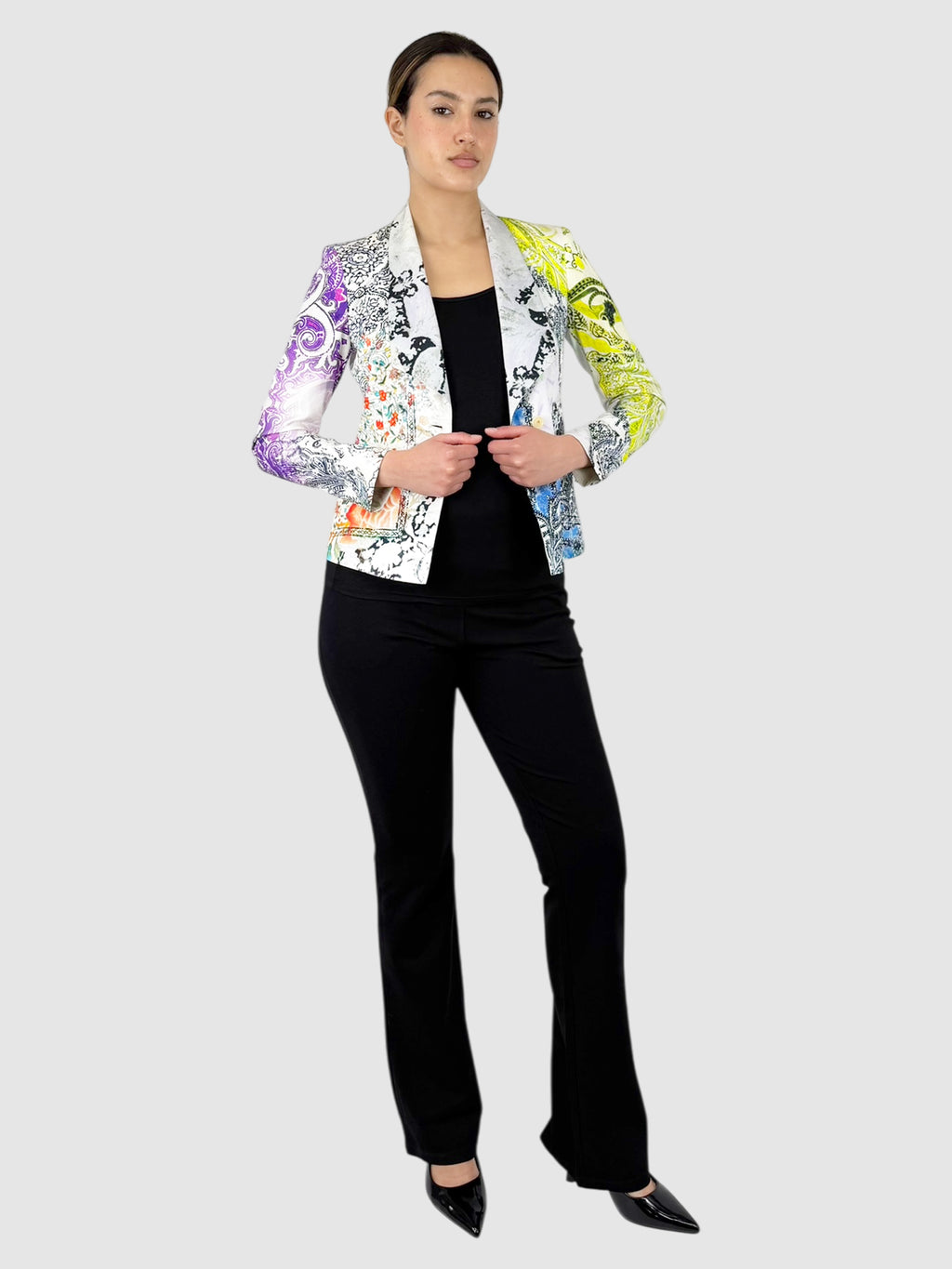 Printed Blazer