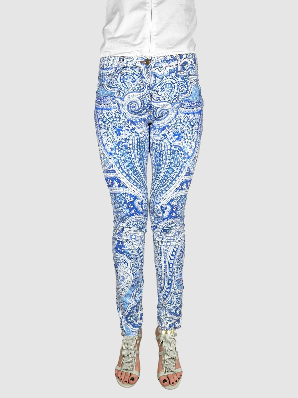 Paisley Skinny Jeans