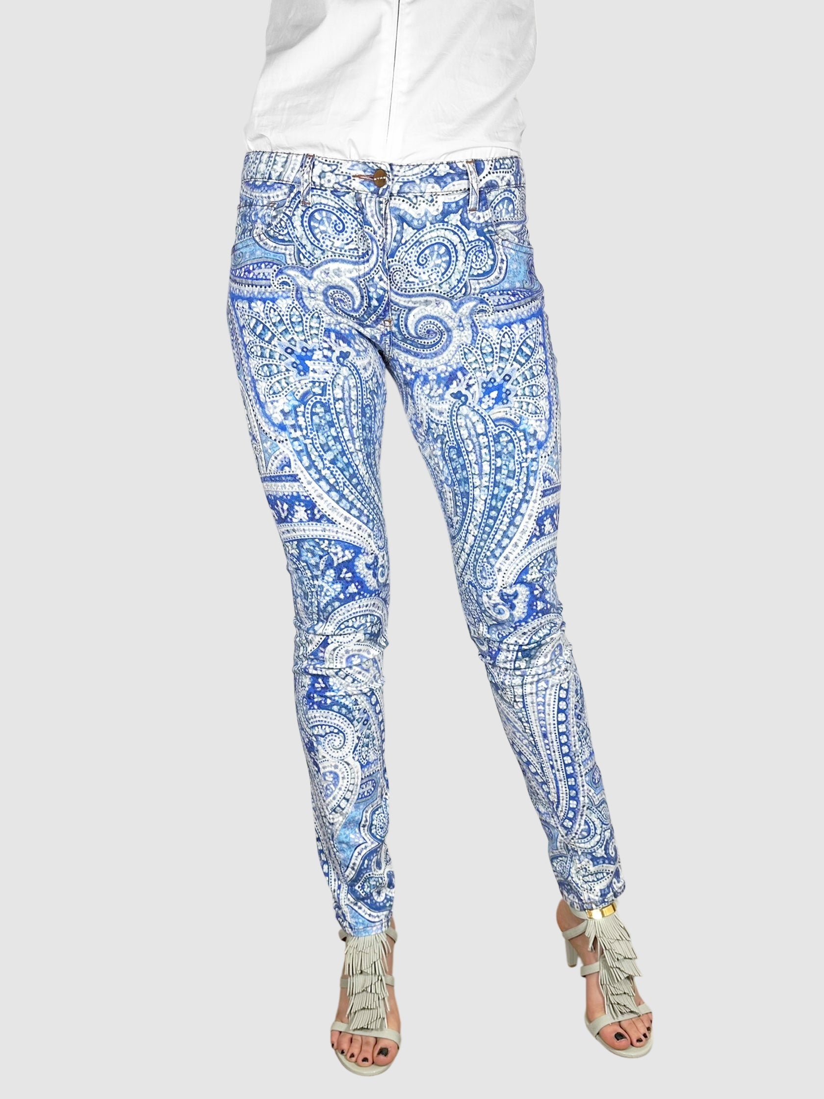 Paisley Skinny Jeans