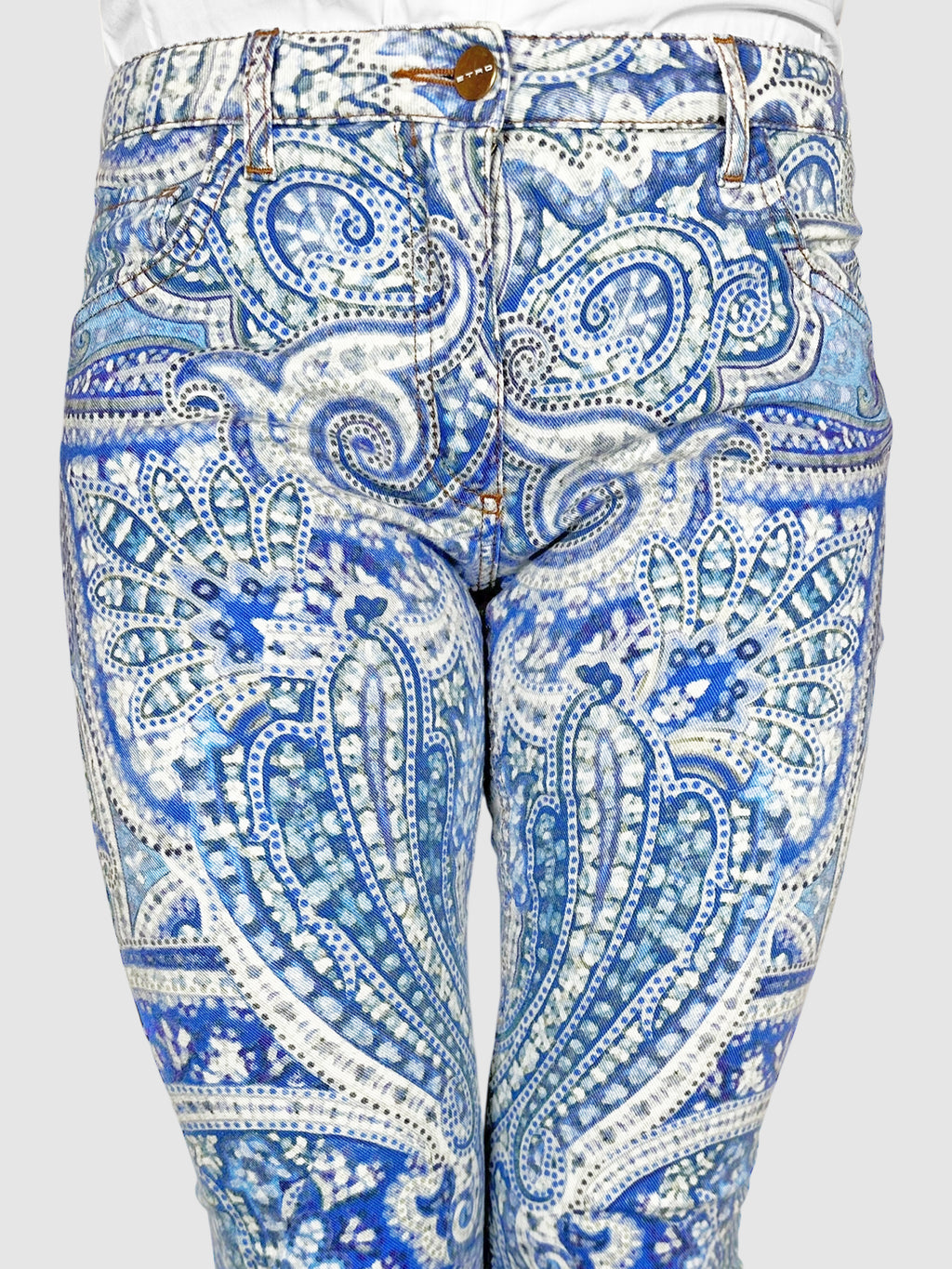 Paisley Skinny Jeans