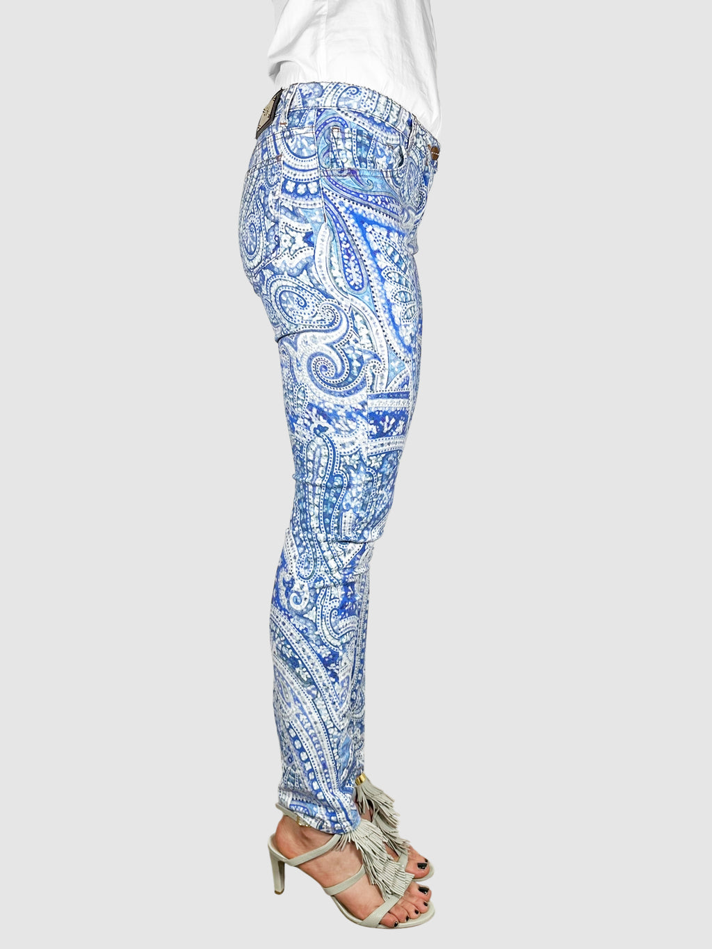 Paisley Skinny Jeans