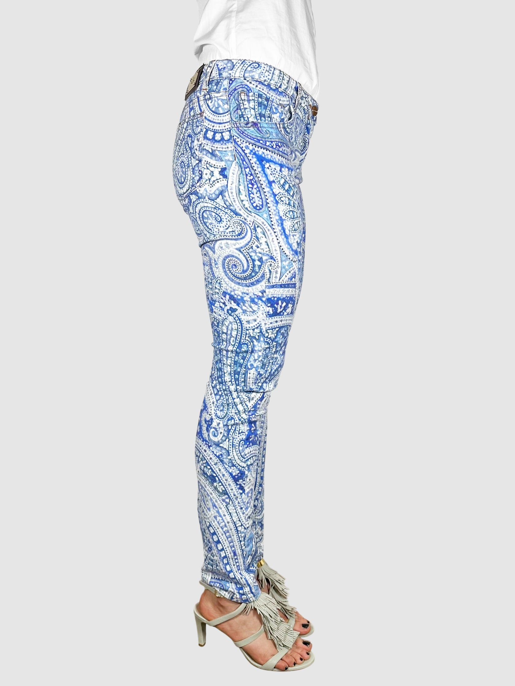 Paisley Skinny Jeans