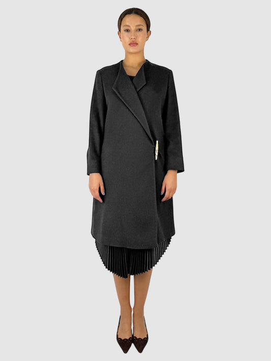 Toggled Cashmere Coat