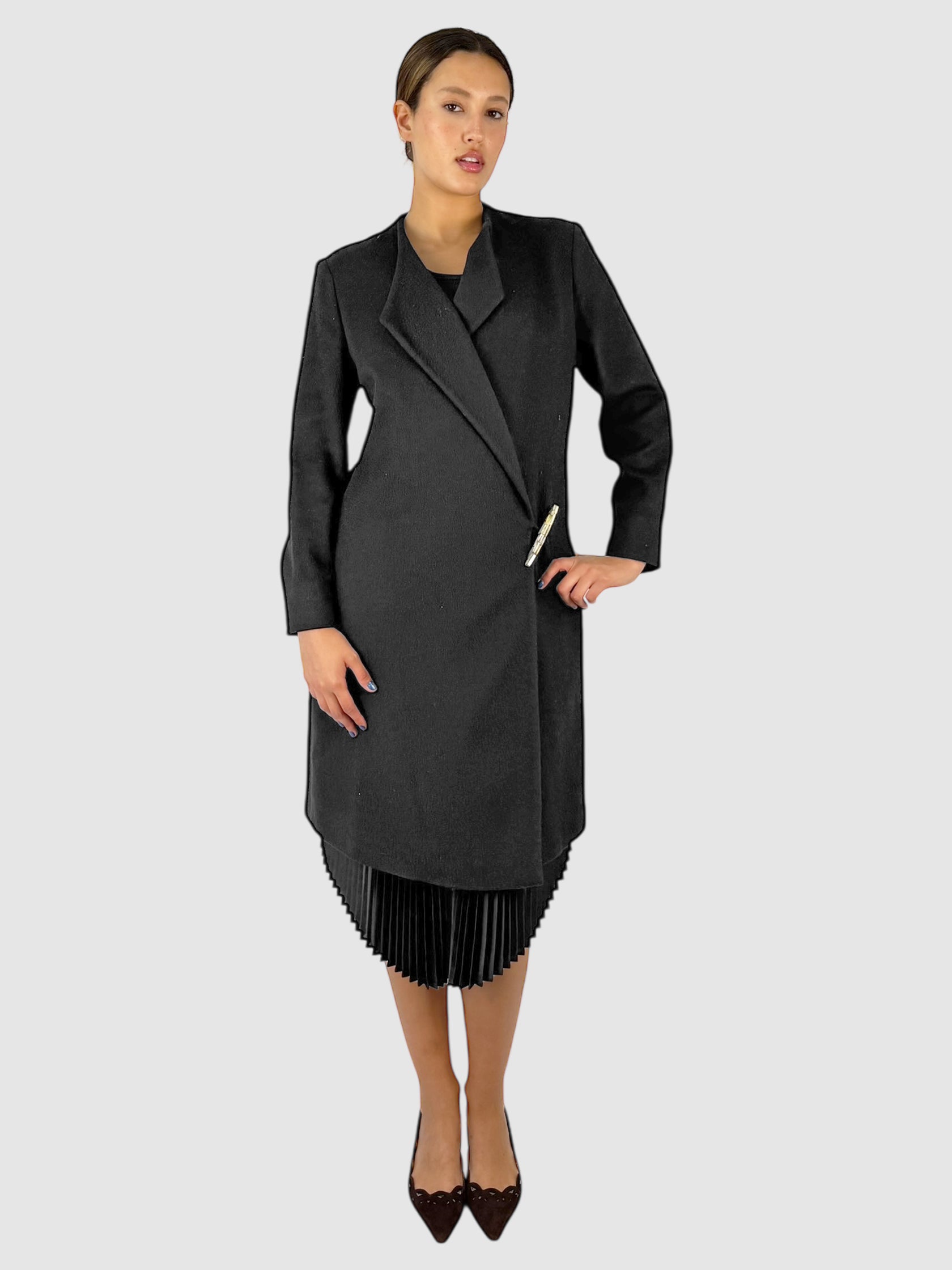 Toggled Cashmere Coat