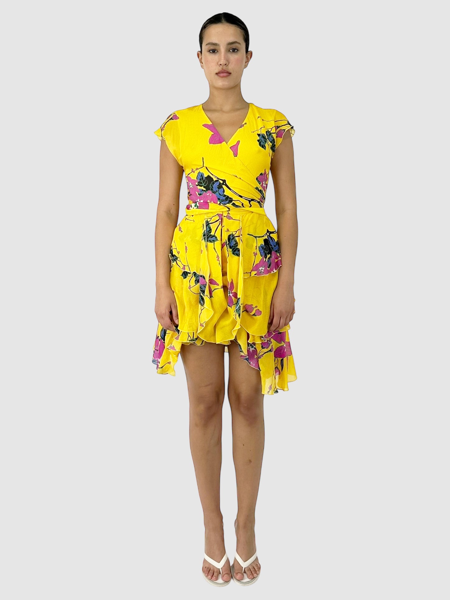 Silk Wrap Dress