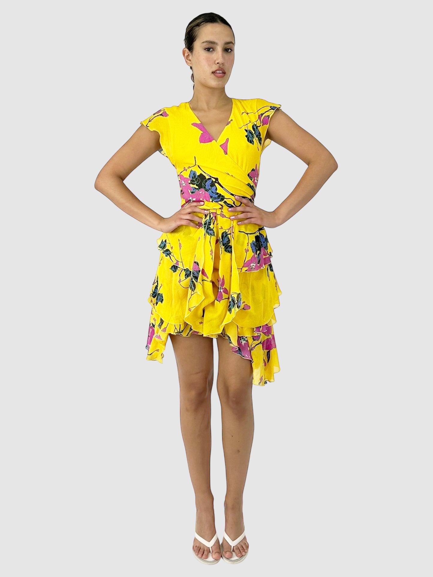 Silk Wrap Dress