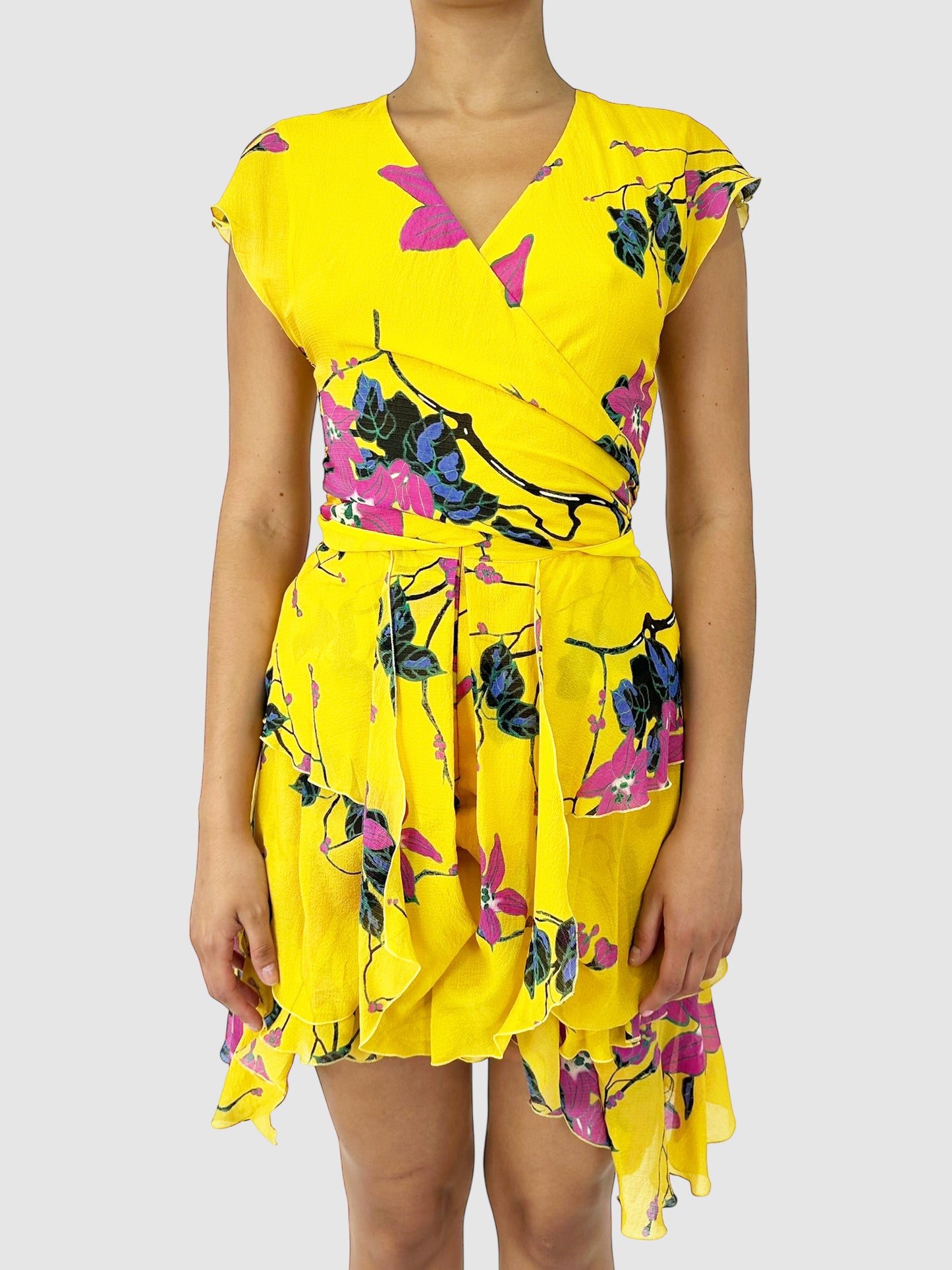 Silk Wrap Dress