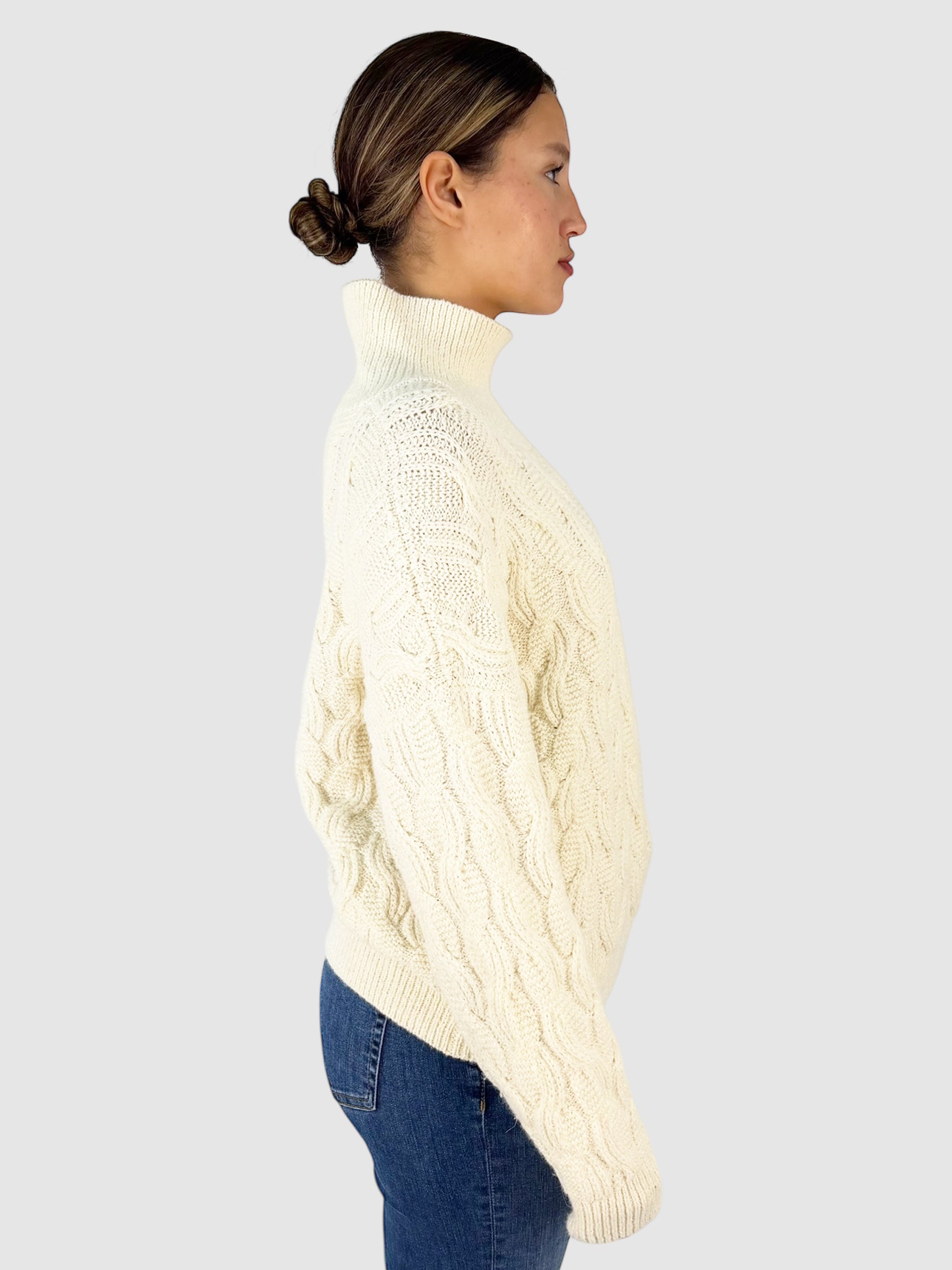 Alpaca Turtleneck Sweater