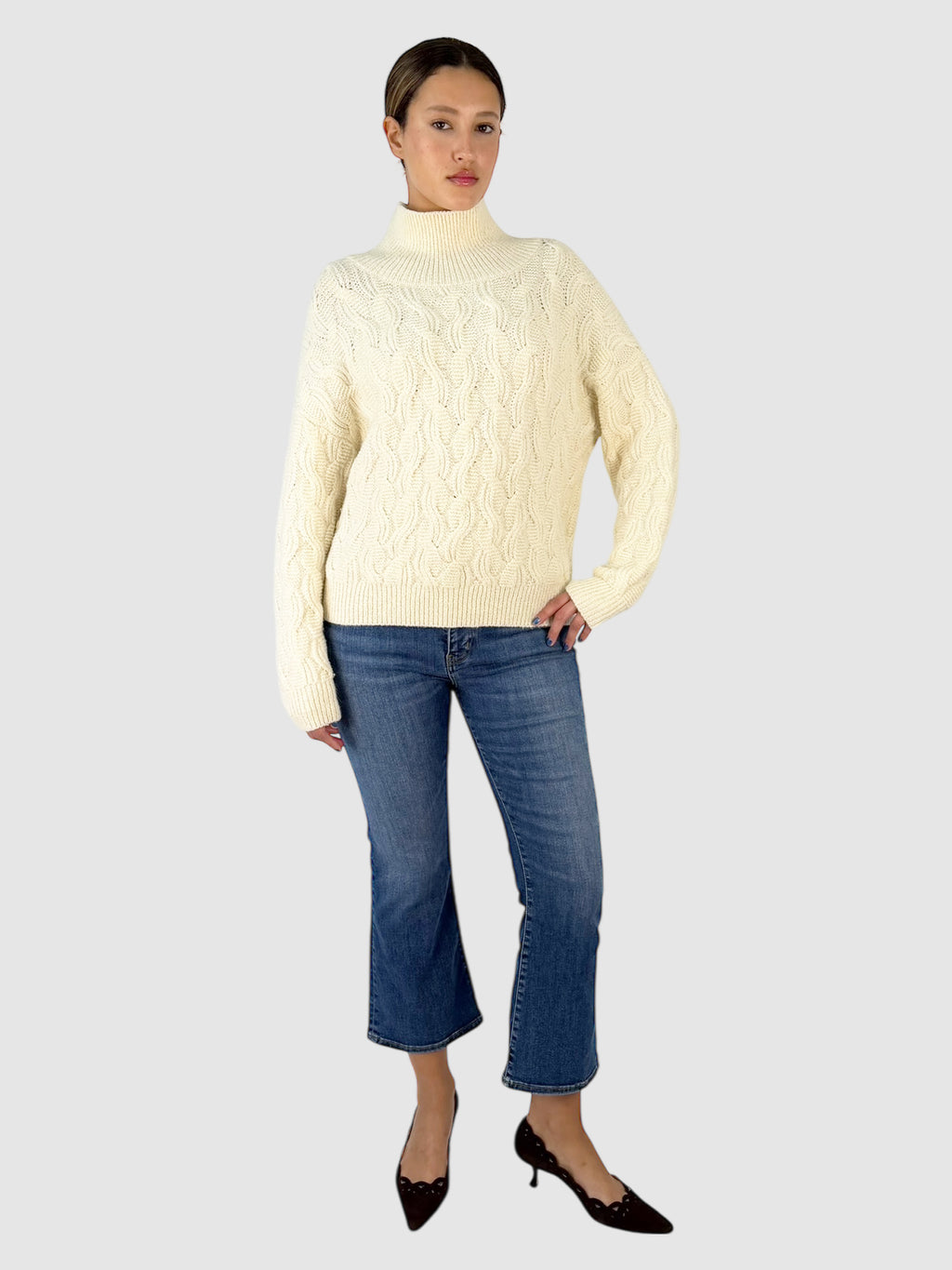Alpaca Turtleneck Sweater