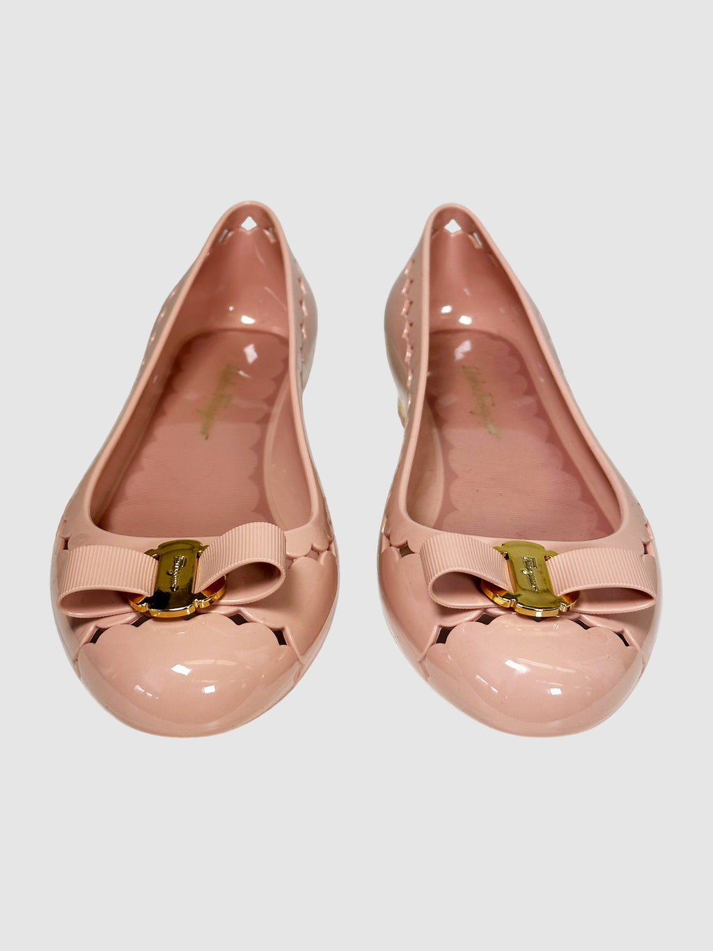 Salvatore Ferragamo Jelly Flats - Size 9